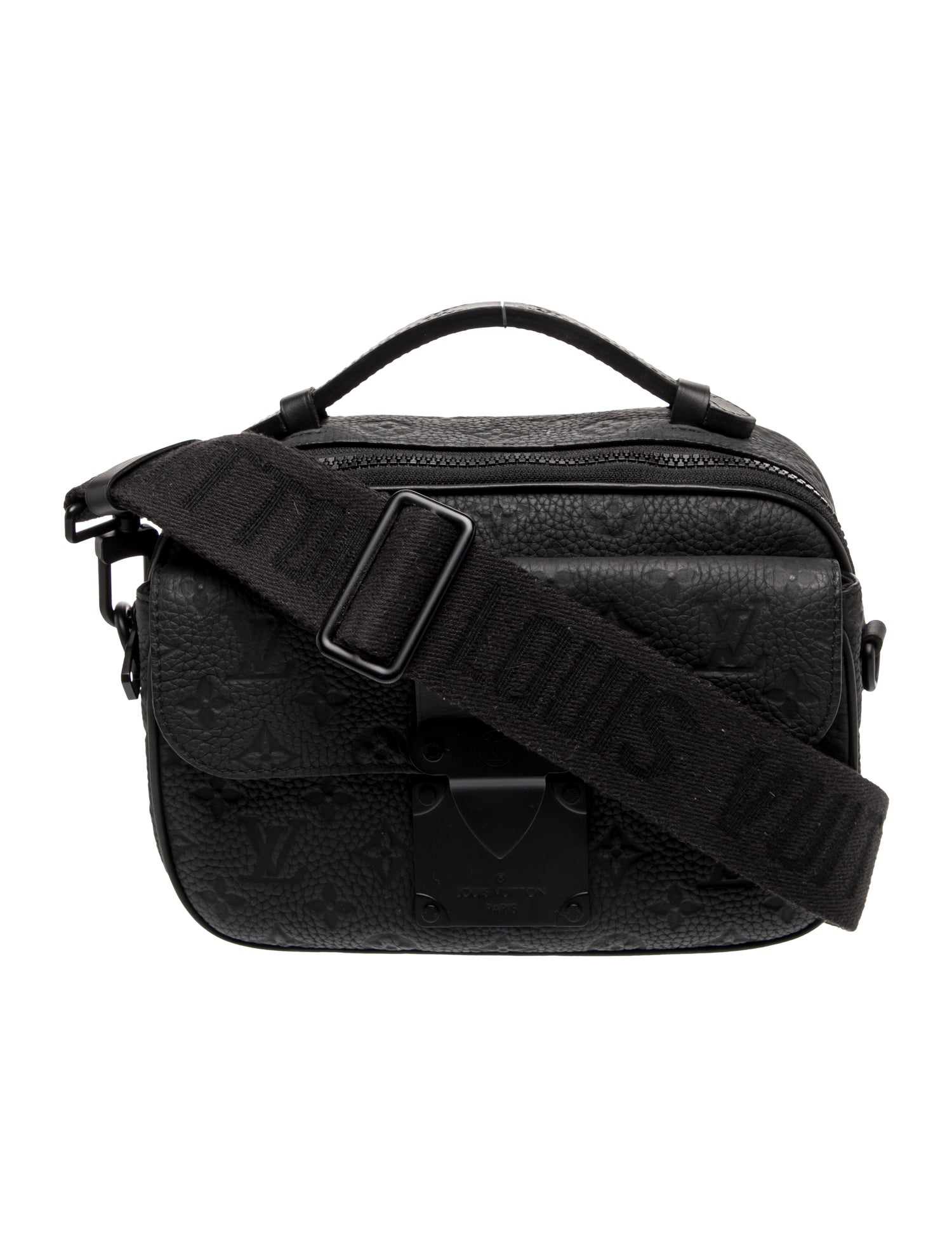 Louis Vuitton LV Monogram Taurillon Monogram S Lock