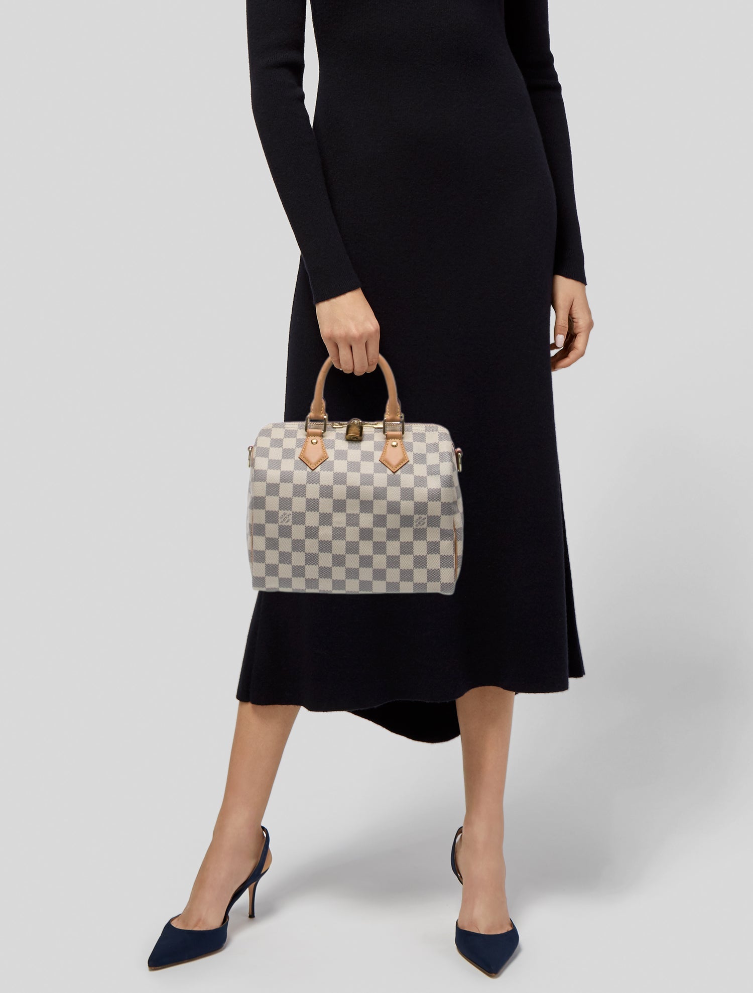 Louis Vuitton Damier Azur Speedy Bandouliere 25