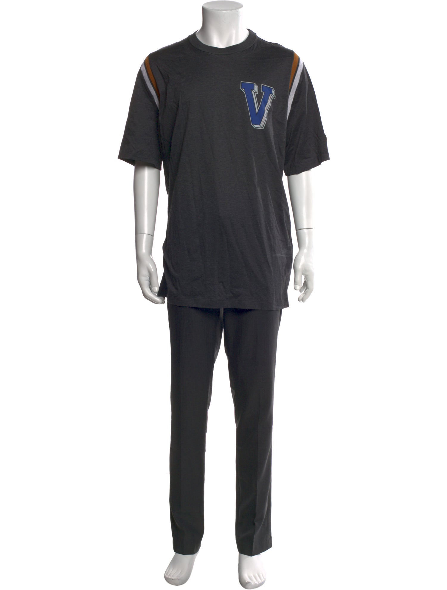 Louis Vuitton Varsity Graphic Print T-Shirt