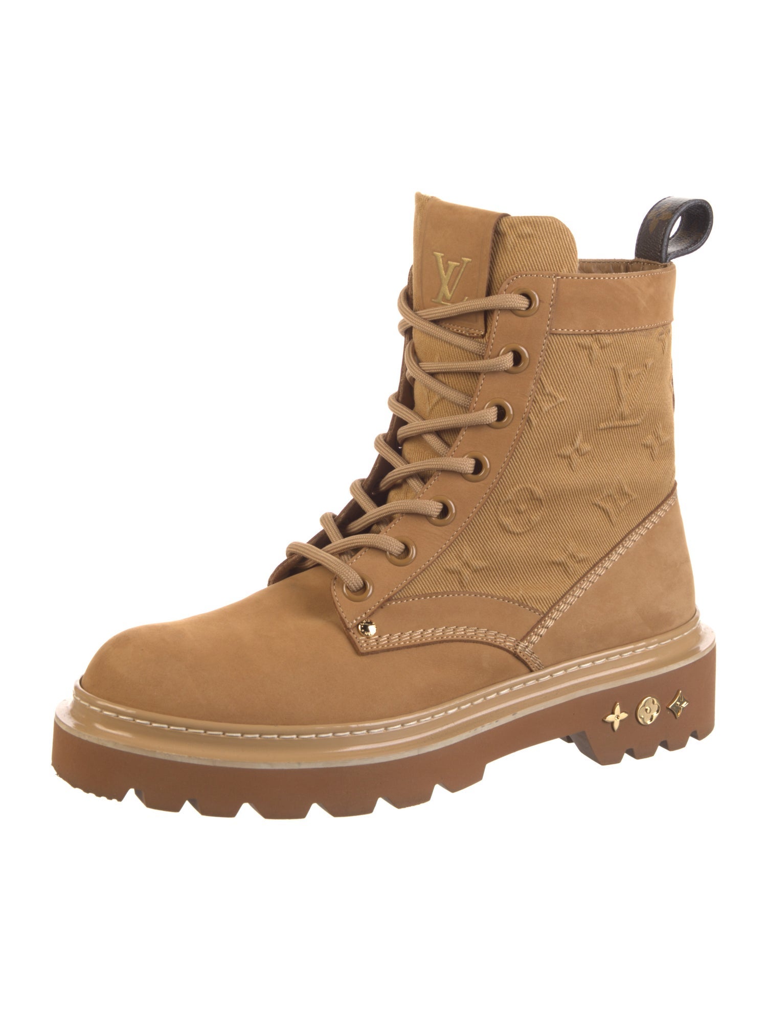 Louis Vuitton LV Monogram Nubuck Hiking Boots