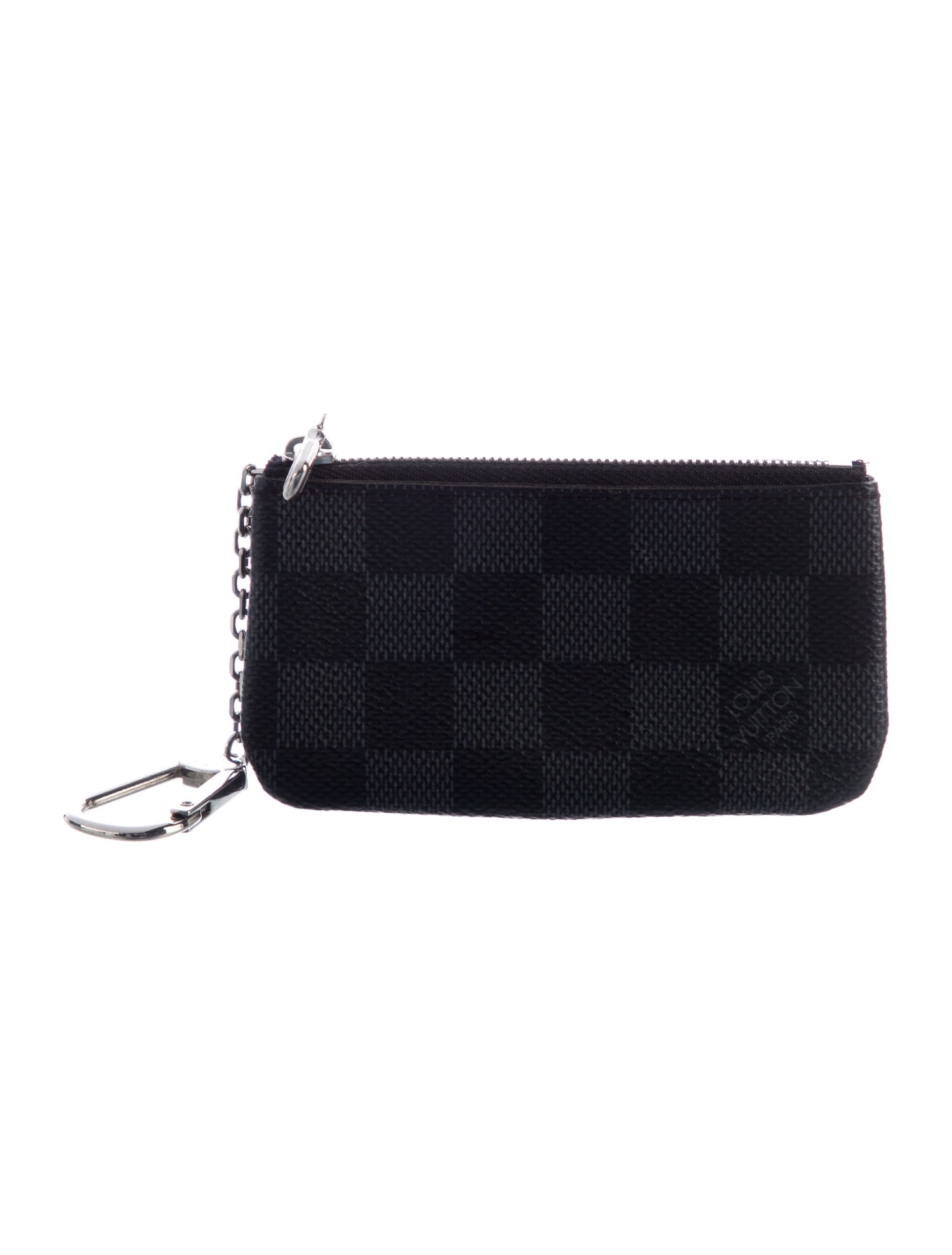 Louis Vuitton Damier Graphite Pattern Coated Canvas Key Holder