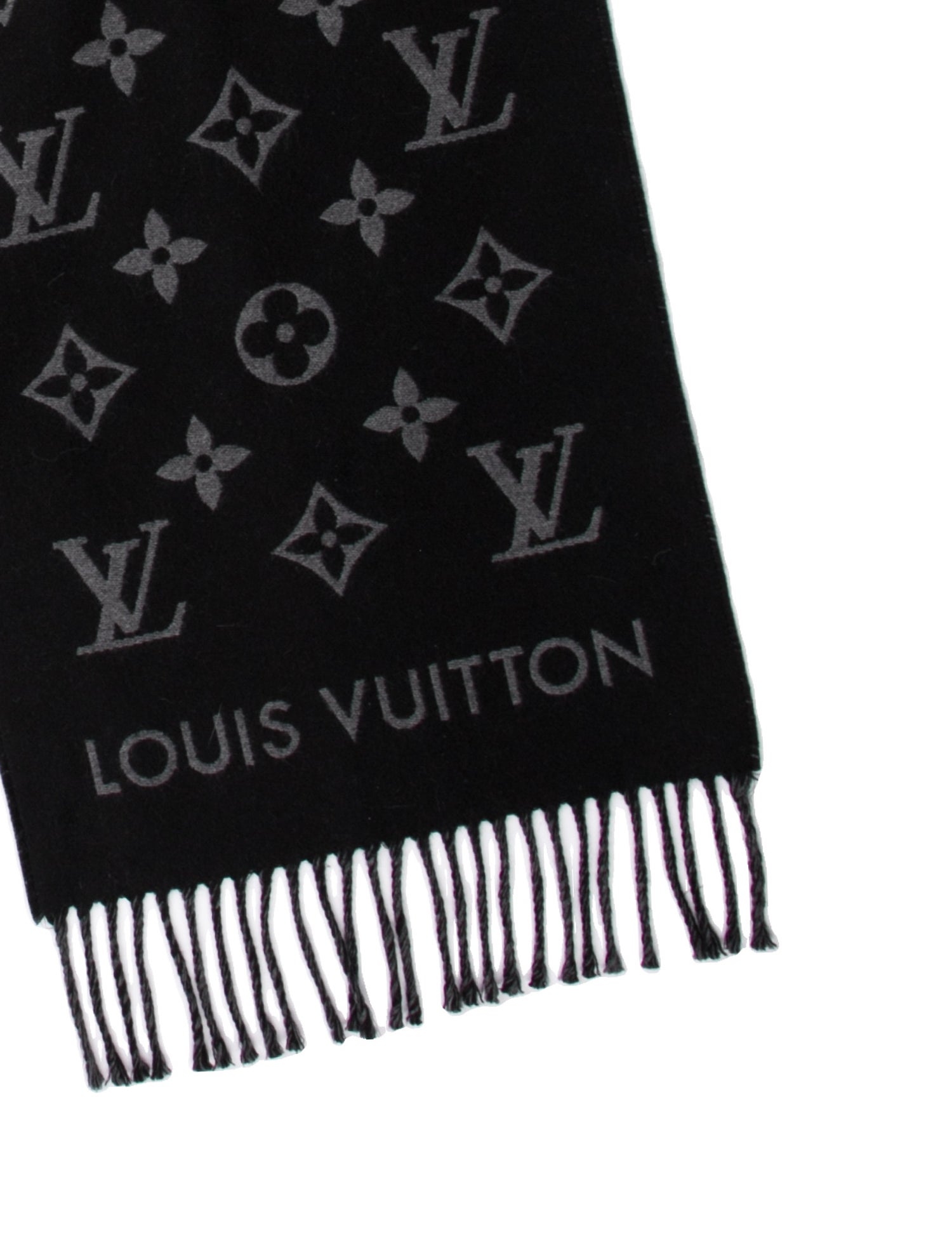Louis Vuitton "All About Monogram" Wool Scarf