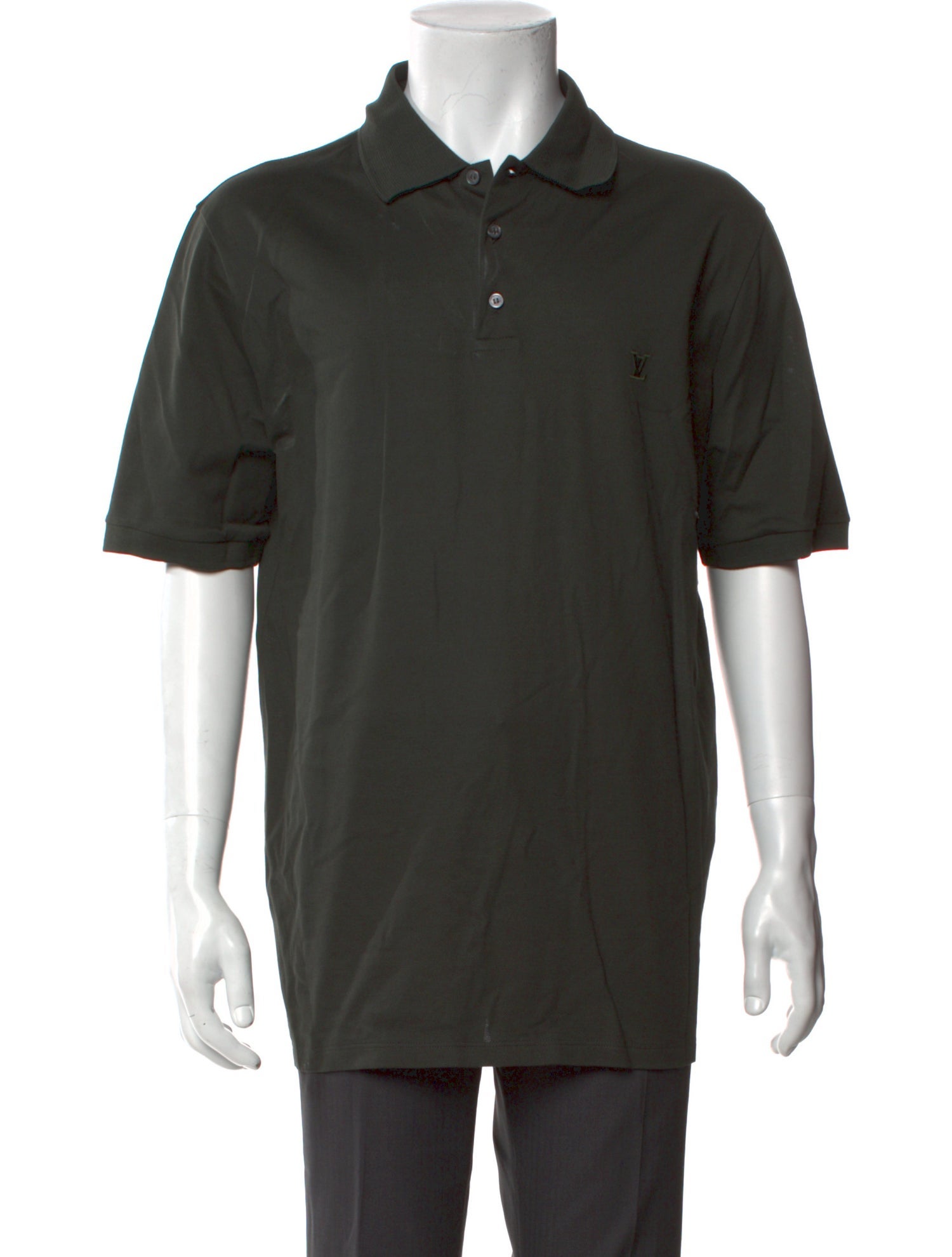 Louis Vuitton 2014 V-Neck Polo Shirt