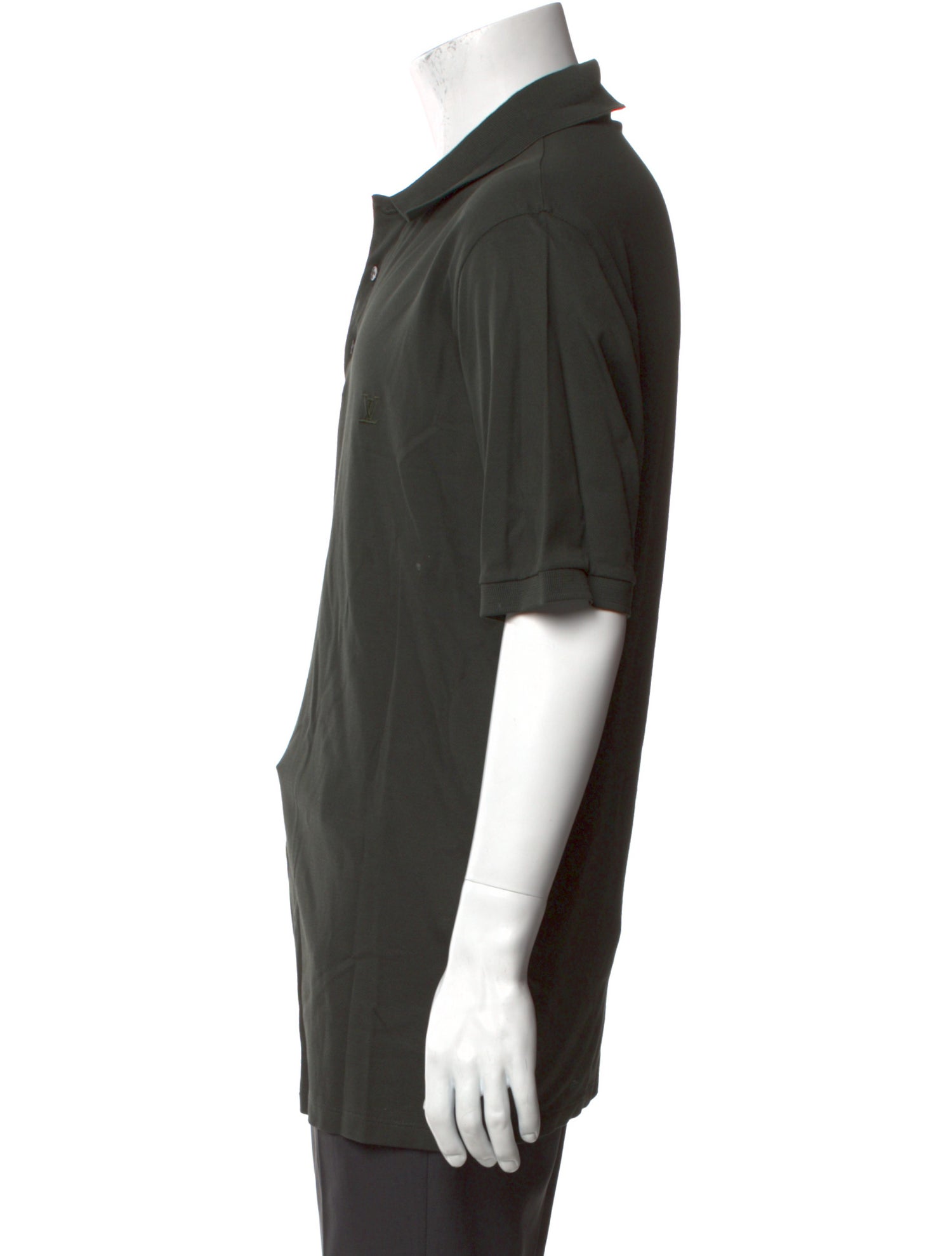 Louis Vuitton 2014 V-Neck Polo Shirt