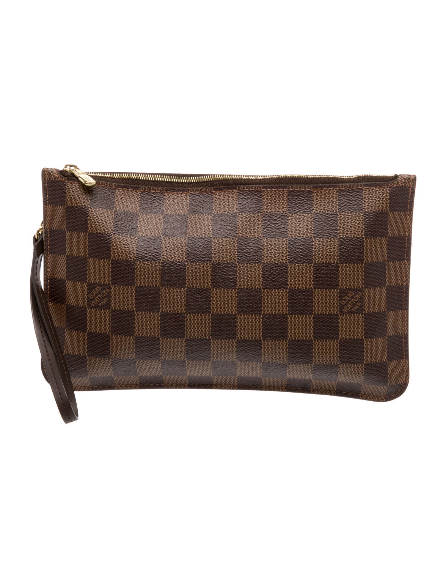 Louis Vuitton Damier Ebene Neverfull Pouch