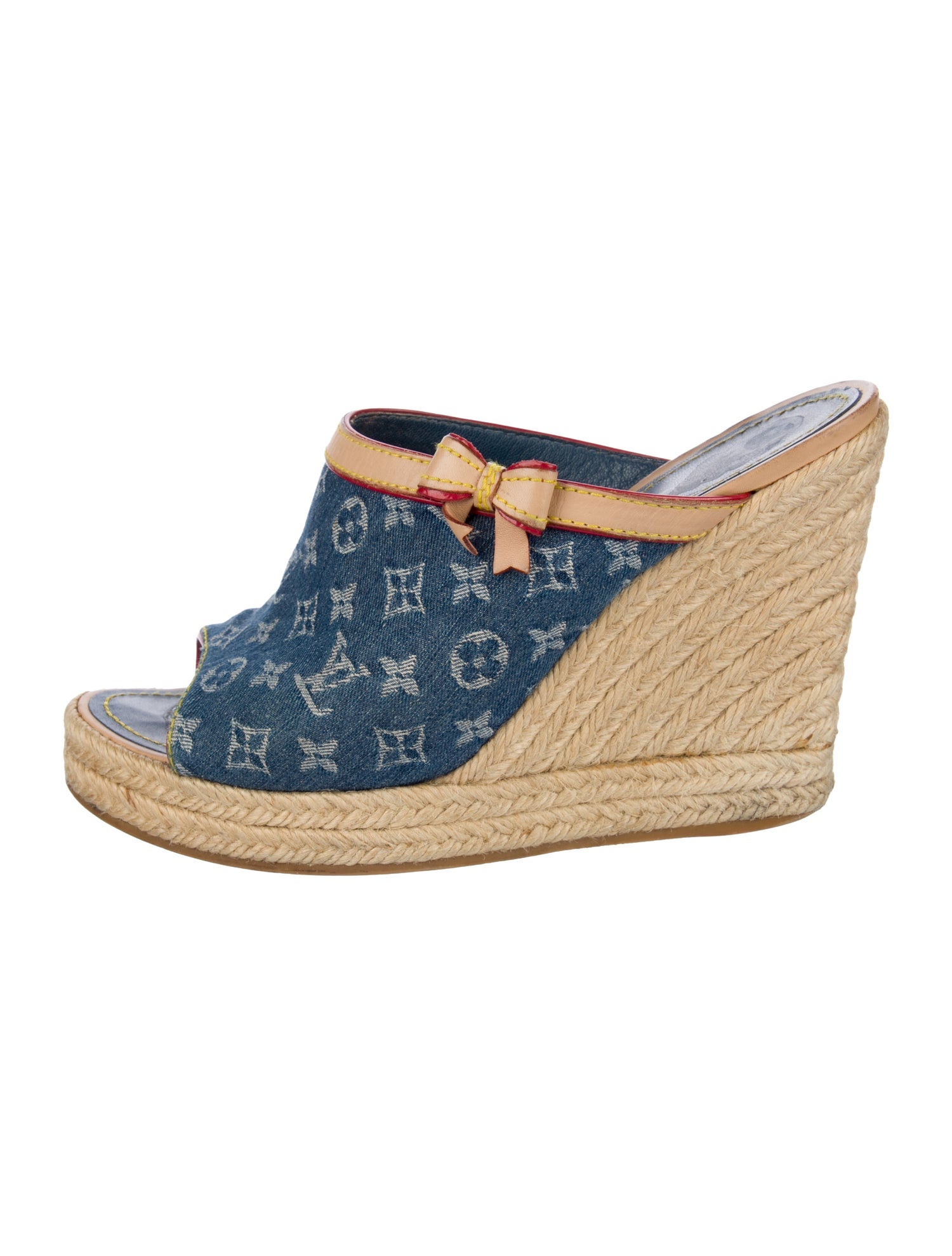 Louis Vuitton LV Monogram Denim Espadrilles