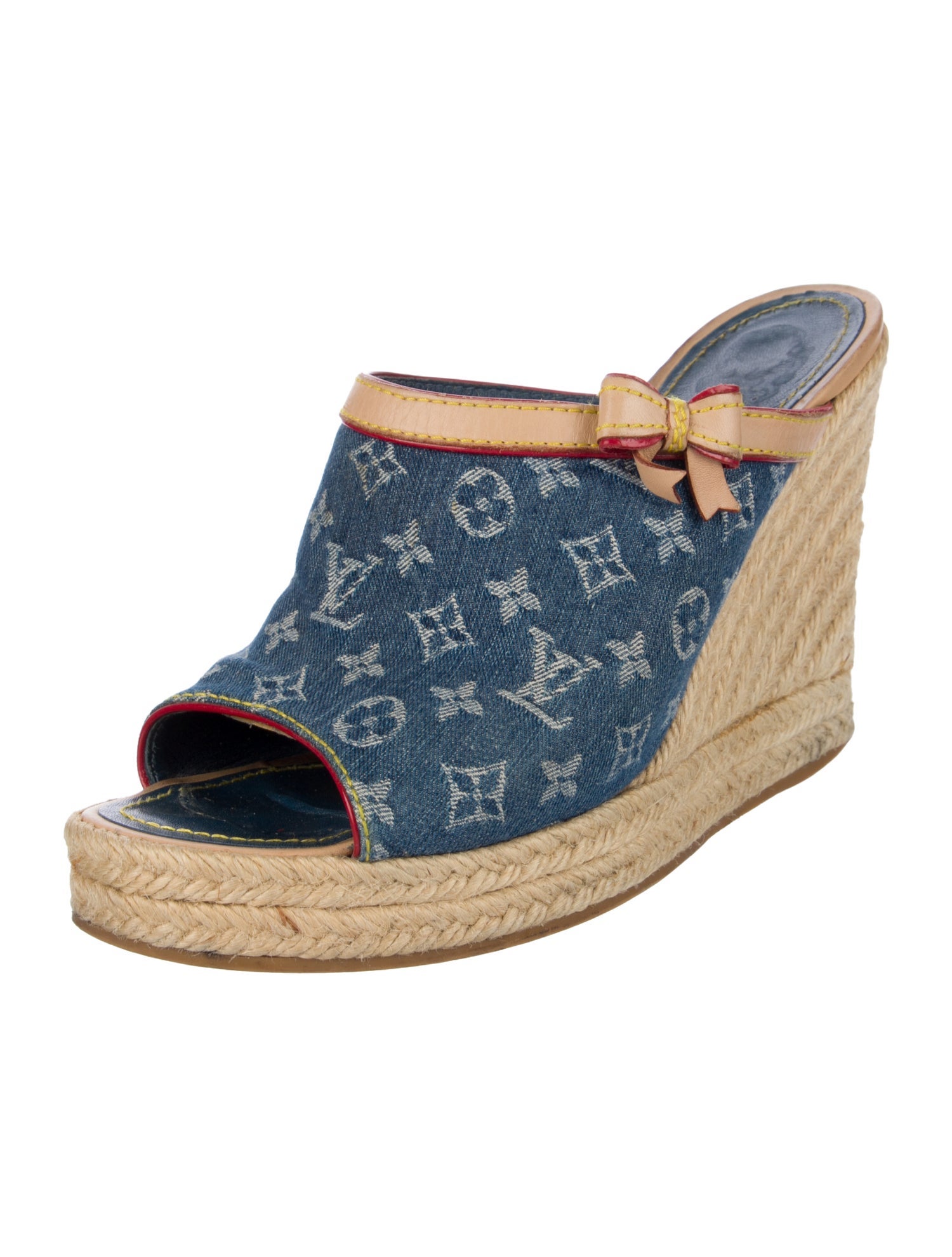 Louis Vuitton LV Monogram Denim Espadrilles