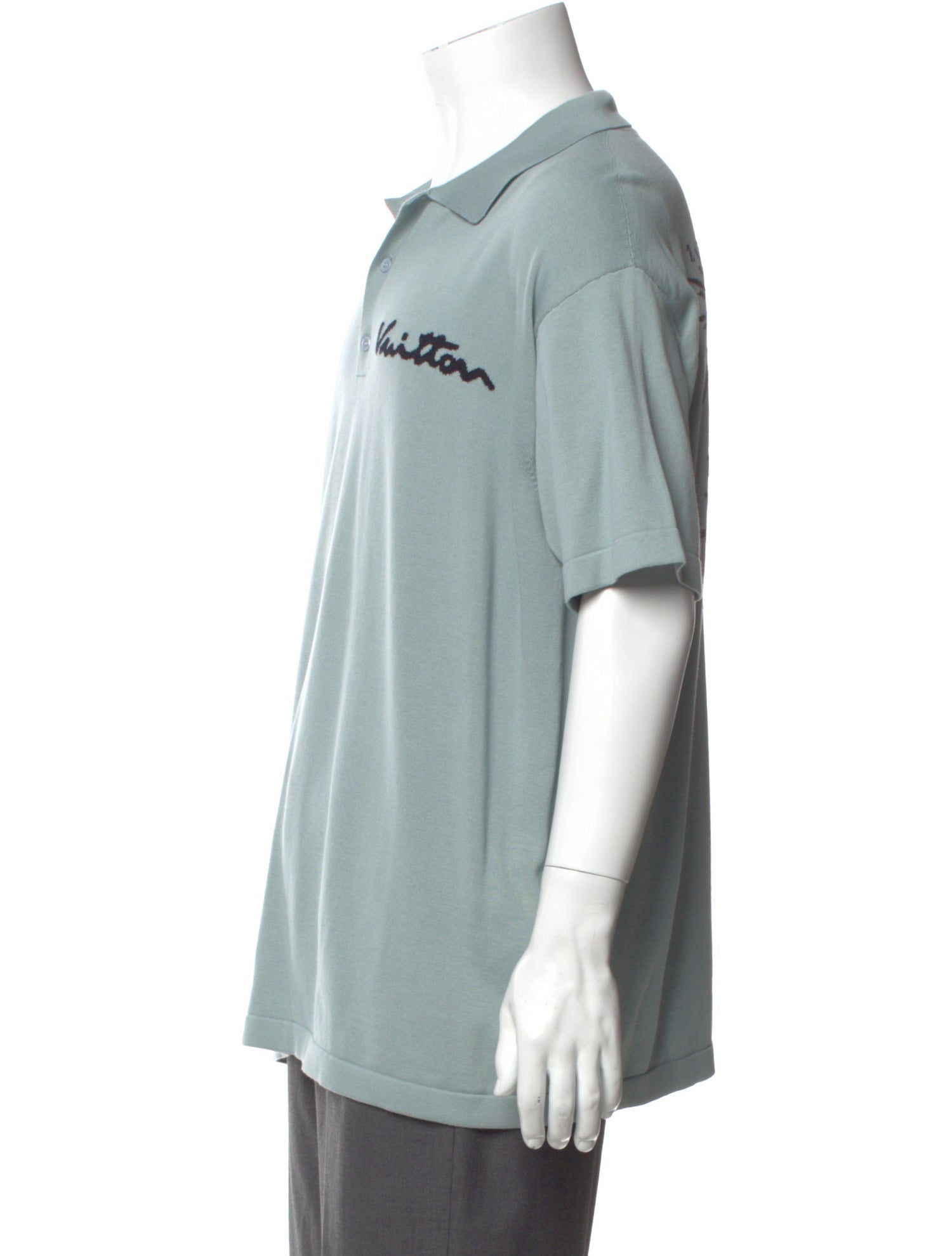 Louis Vuitton 2024 Black Sun Polo Shirt