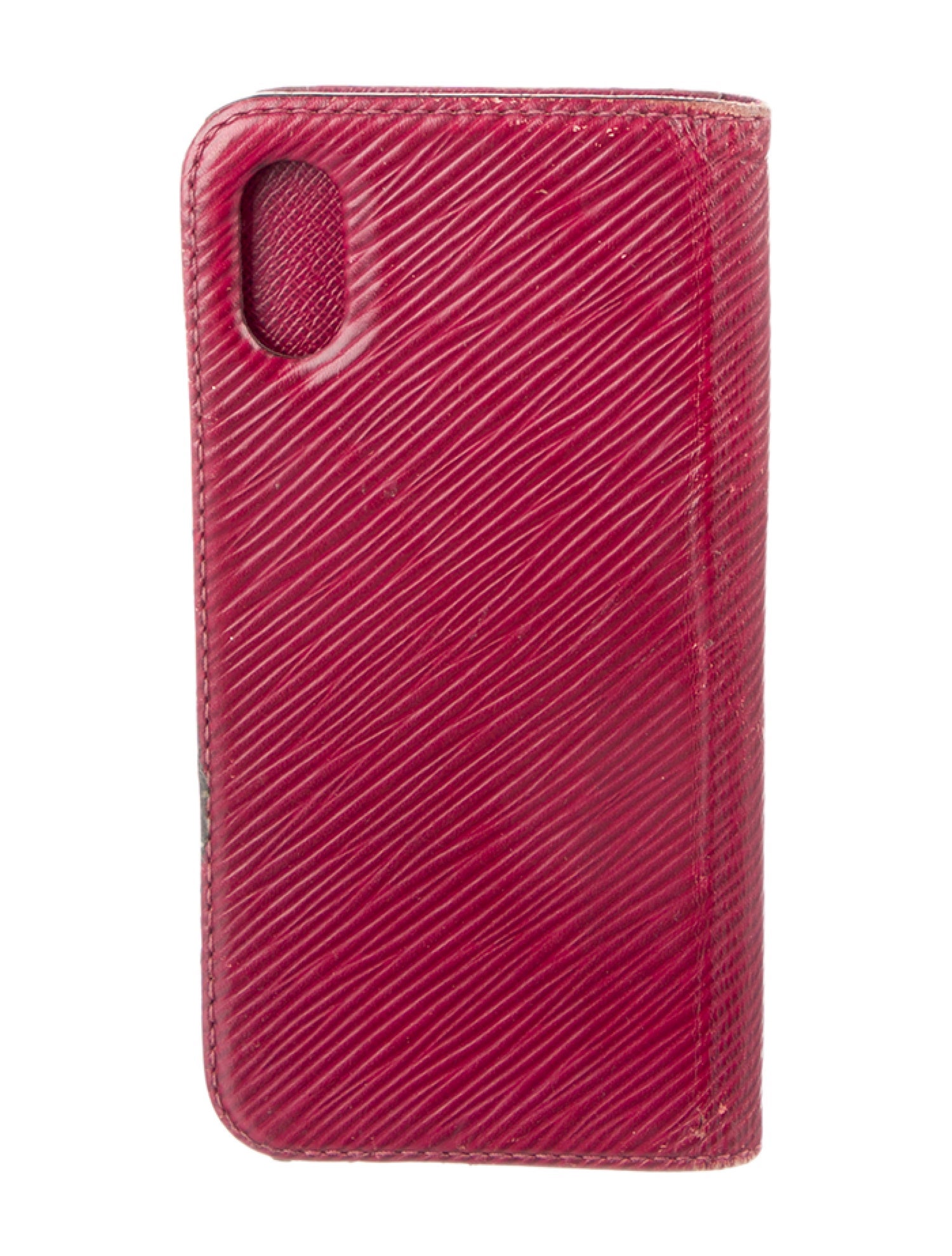 Louis Vuitton Epi iPhone X Folio Case