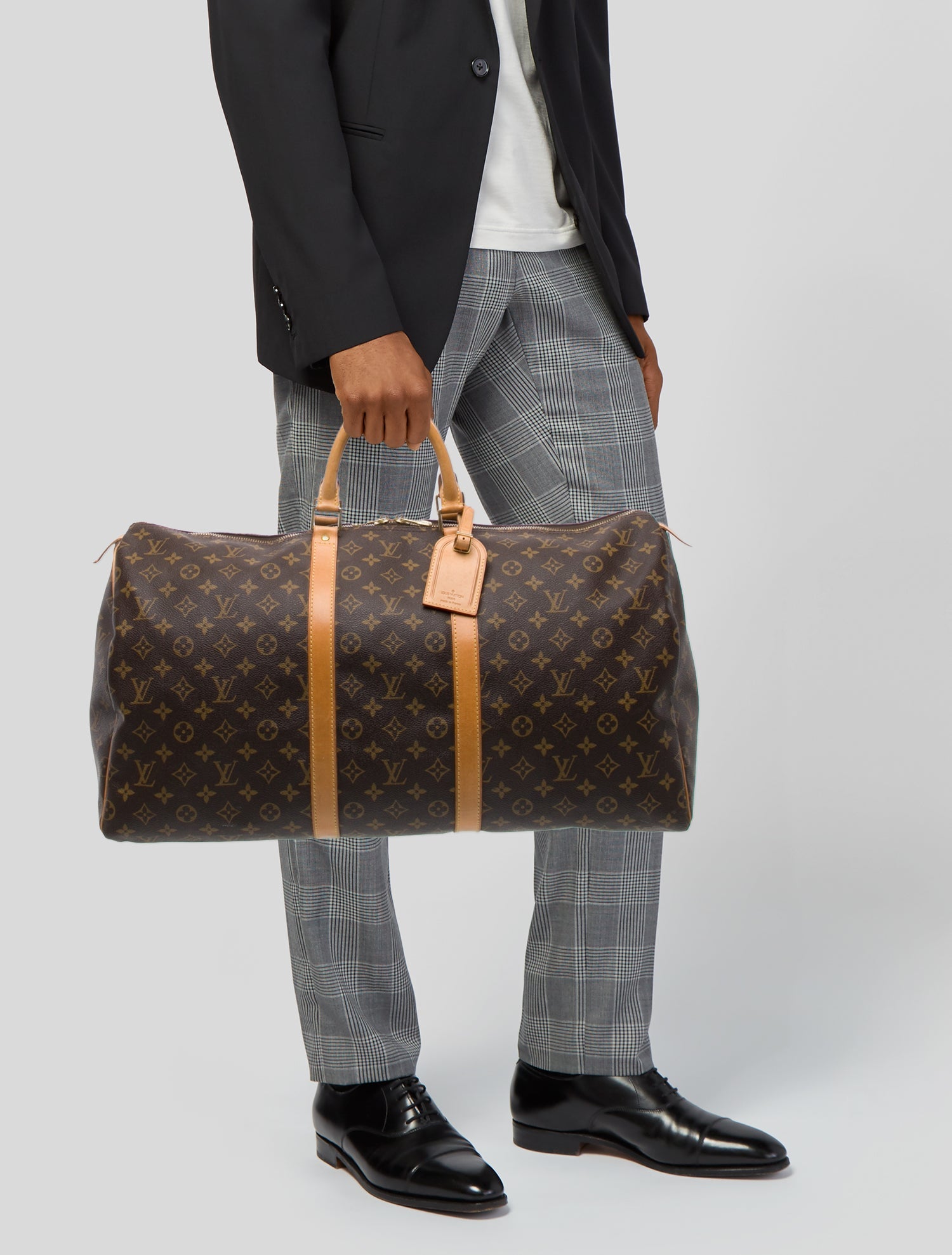 Louis Vuitton LV Monogram Keepall 55