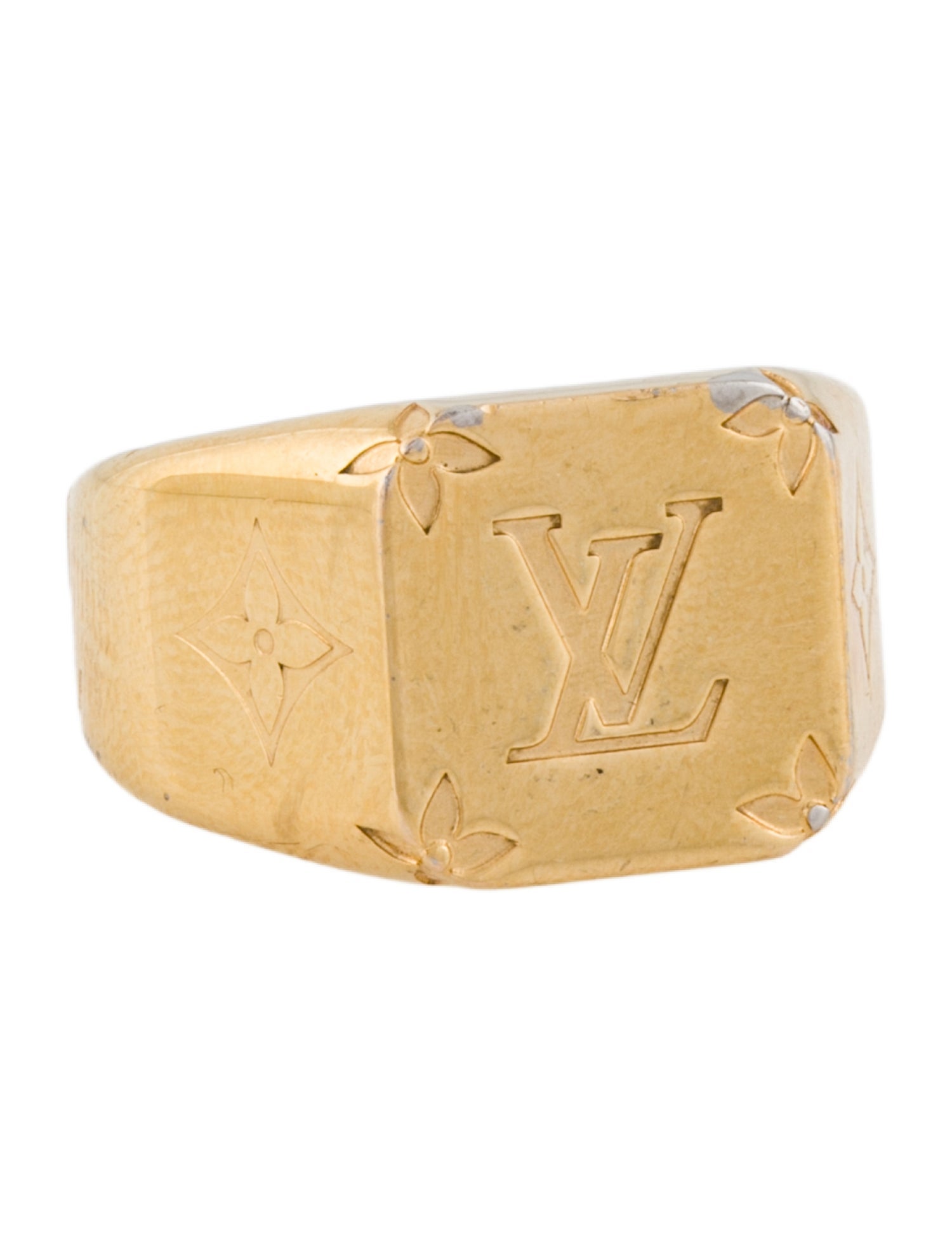 Louis Vuitton Monogram Signet Ring