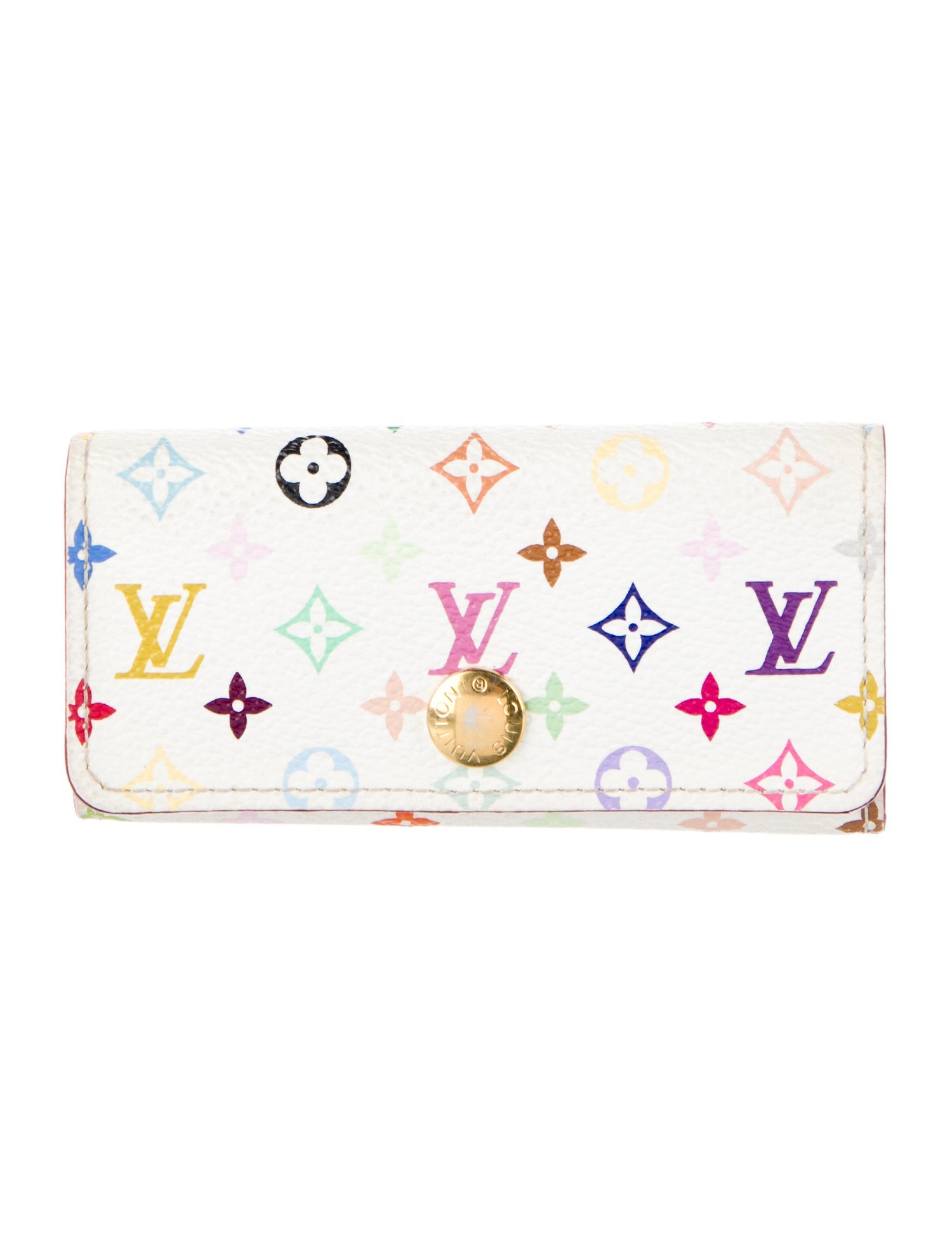 Louis Vuitton womens' multicolored key holder