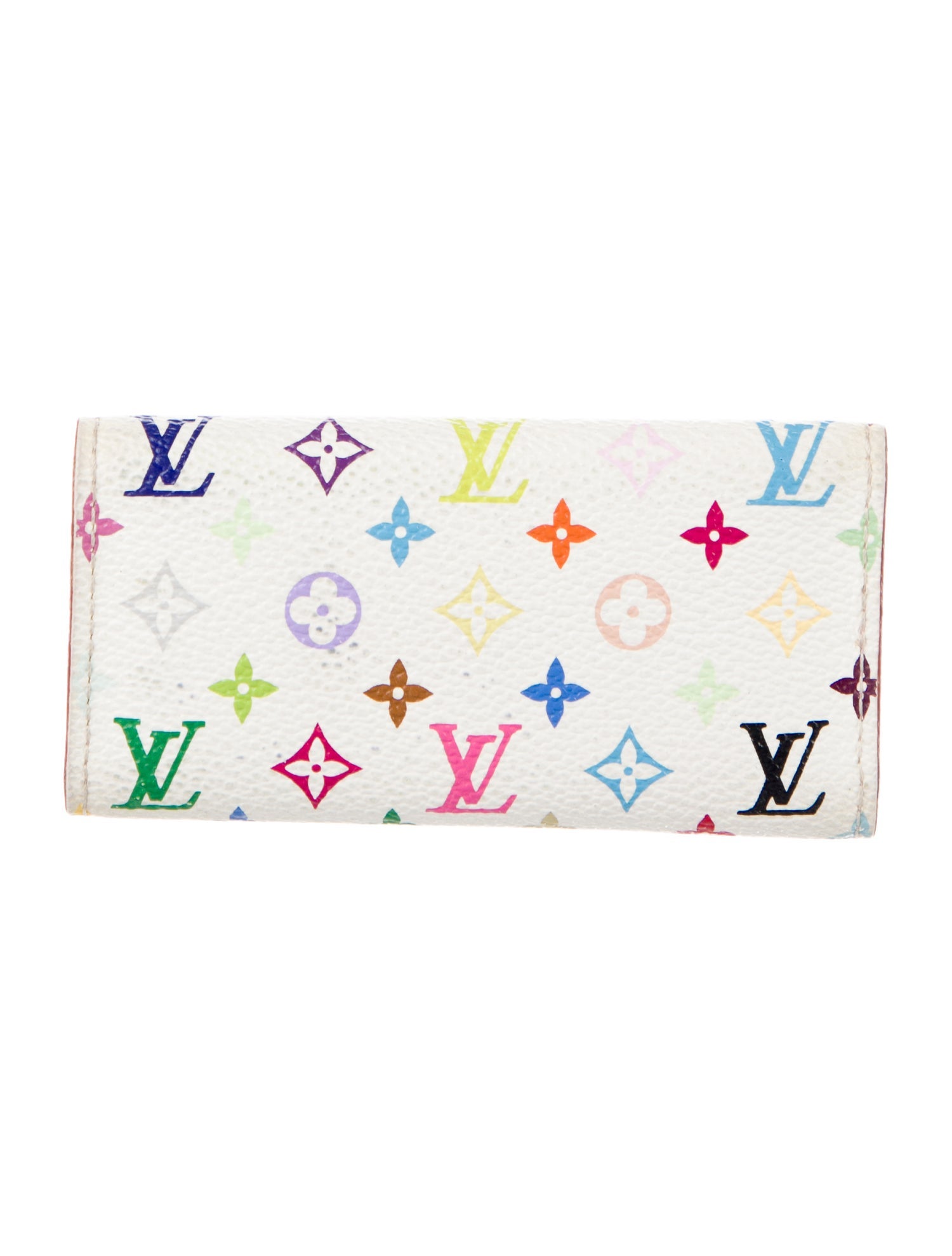 Louis Vuitton womens' multicolored key holder