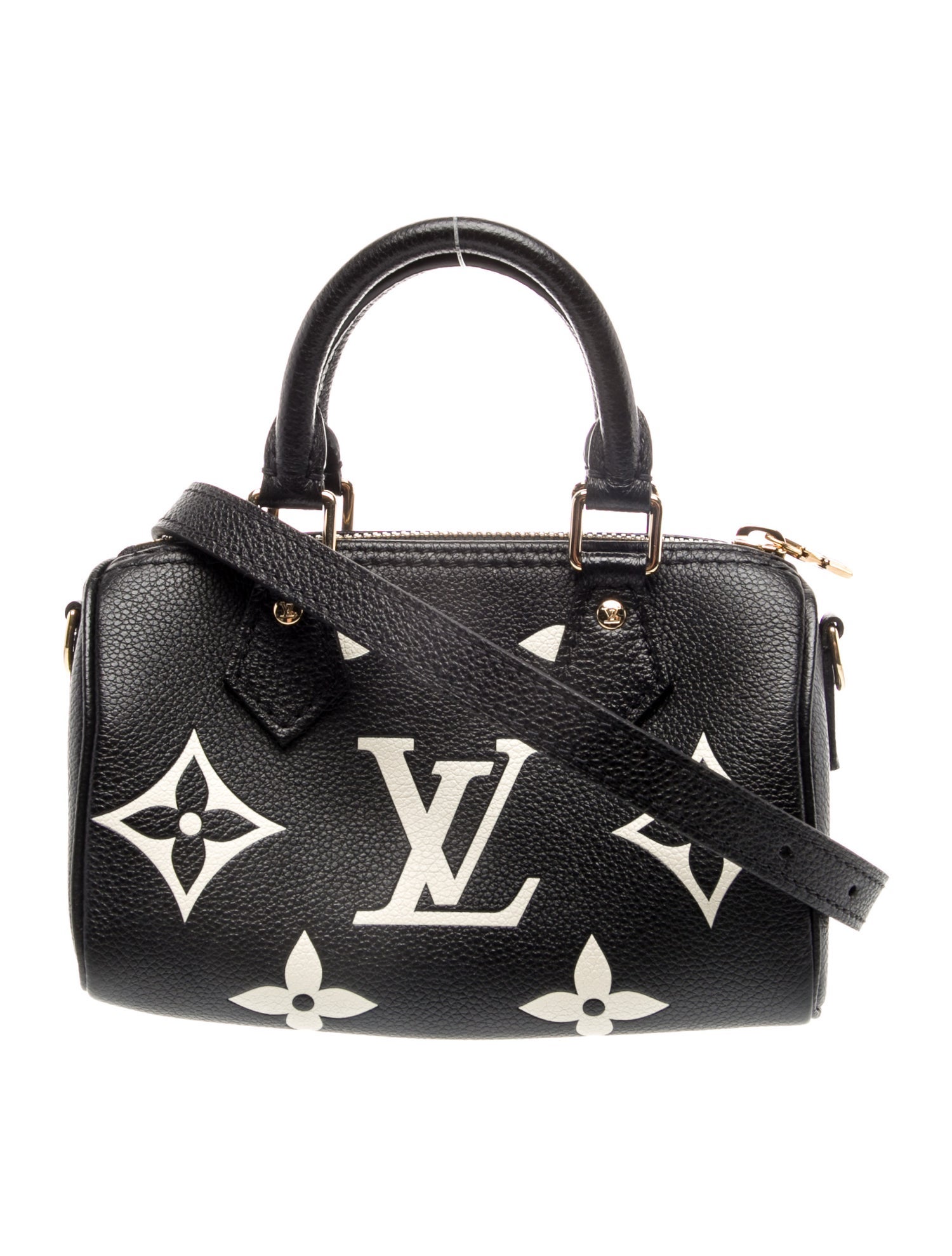 Louis Vuitton Monogram Giant Speedy Bandouliere Nano 2025 w/ Tags