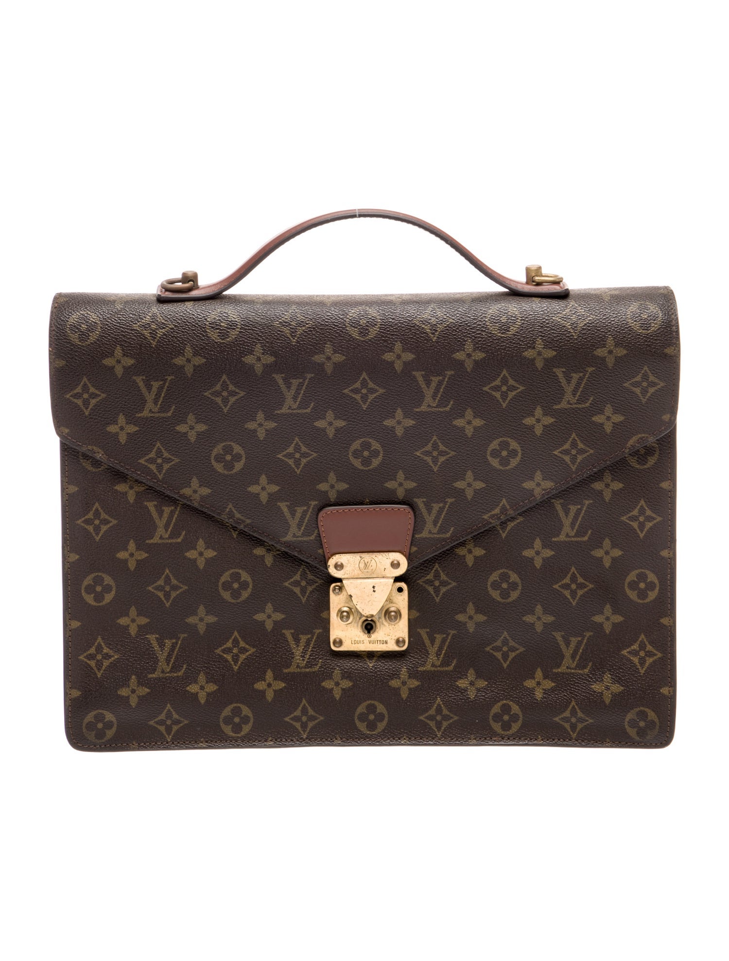 Louis Vuitton LV Monogram Serviette Conseiller Vintage