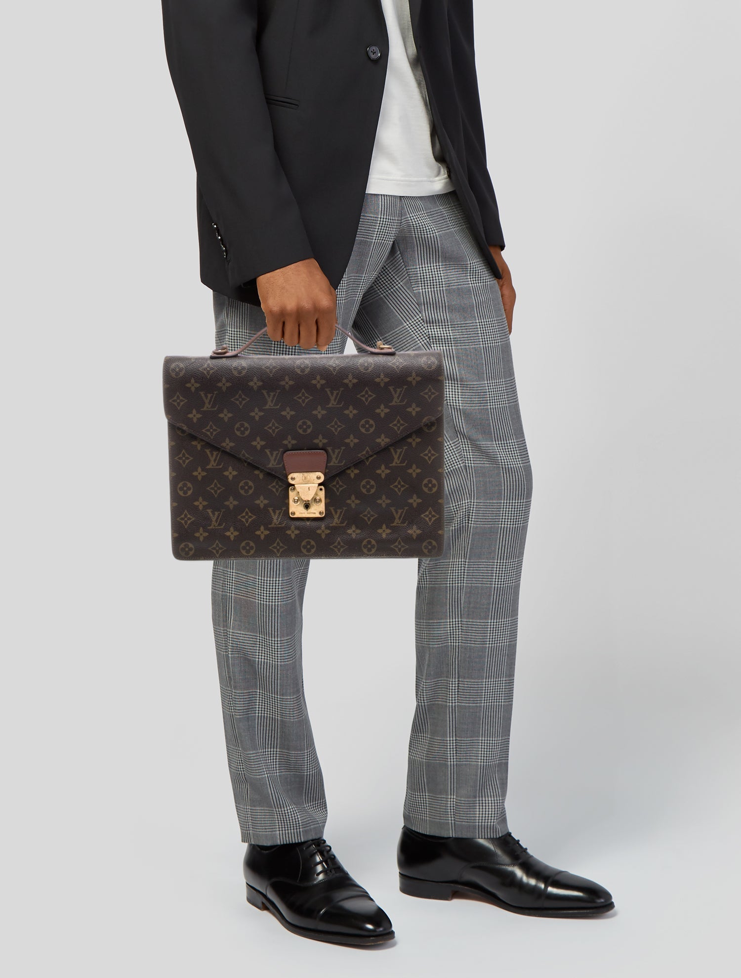 Louis Vuitton LV Monogram Serviette Conseiller Vintage