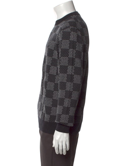 Louis Vuitton 2025 Damier Graphite Pattern Pullover
