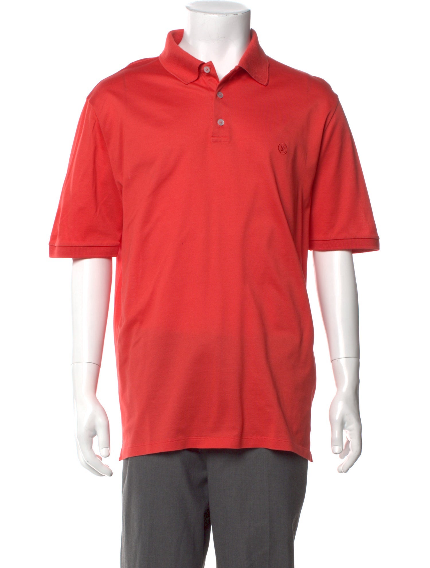 Louis Vuitton 2022 Signature Logo Polo Shirt