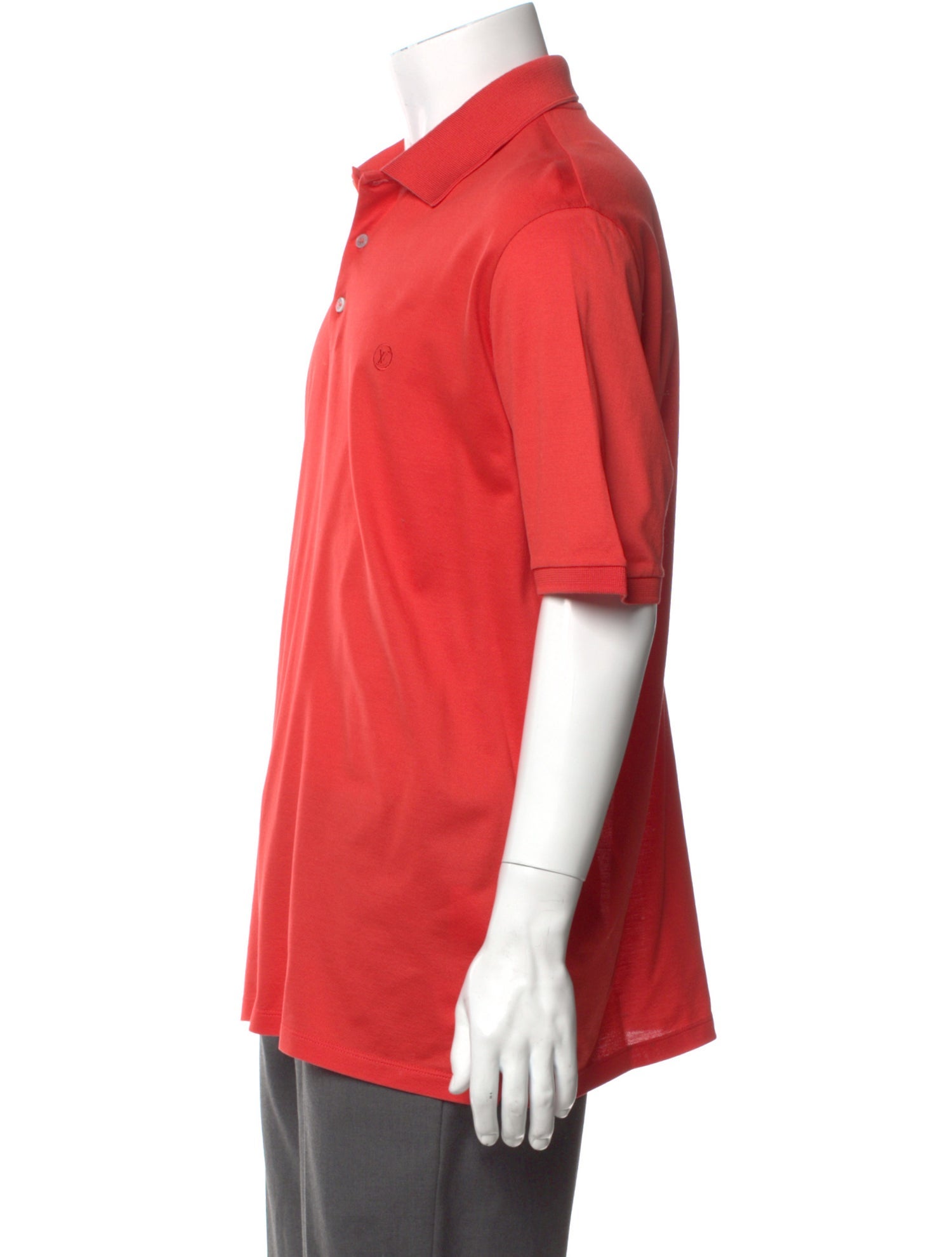 Louis Vuitton 2022 Signature Logo Polo Shirt