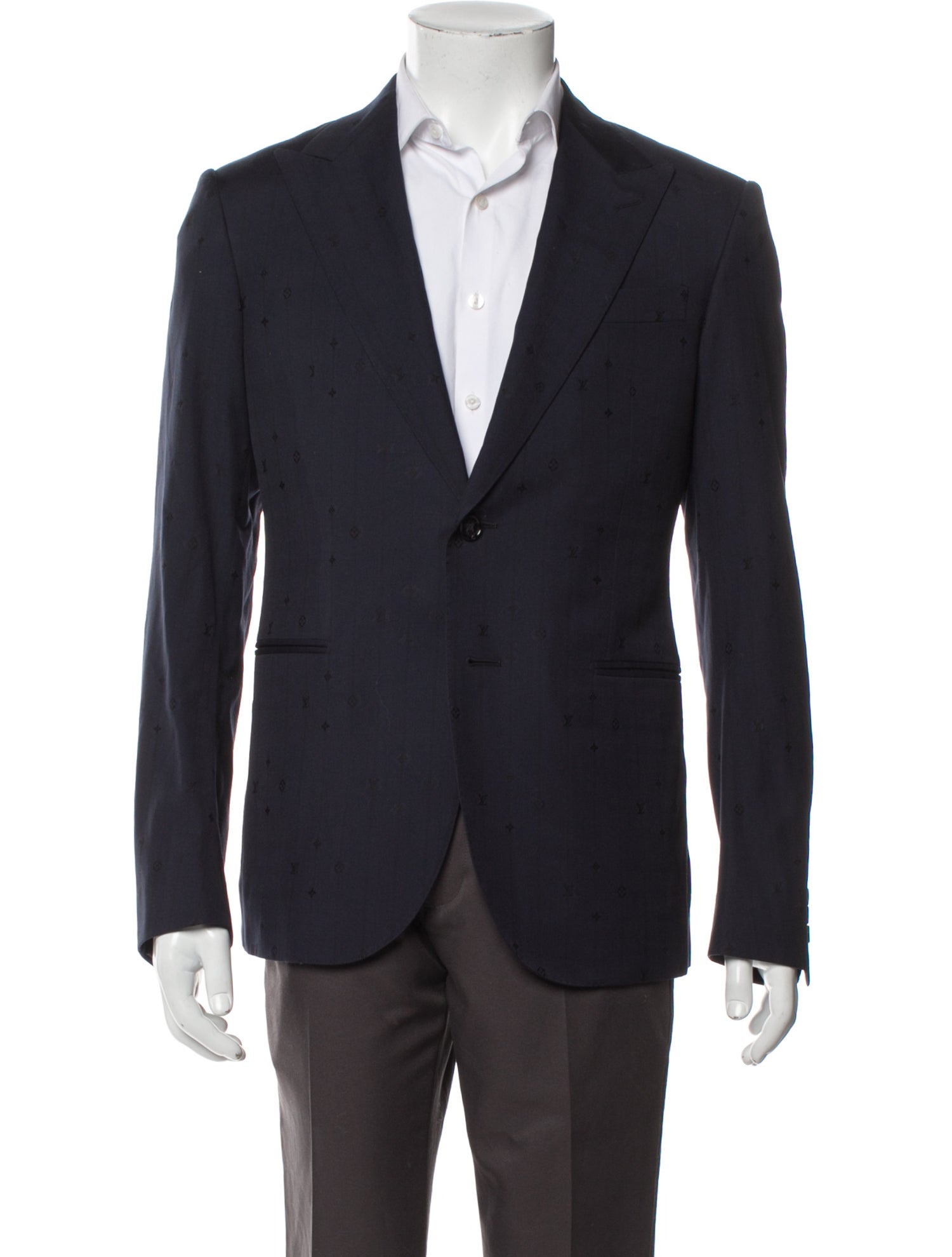 Louis Vuitton 2024 Wool Monogram Blazer