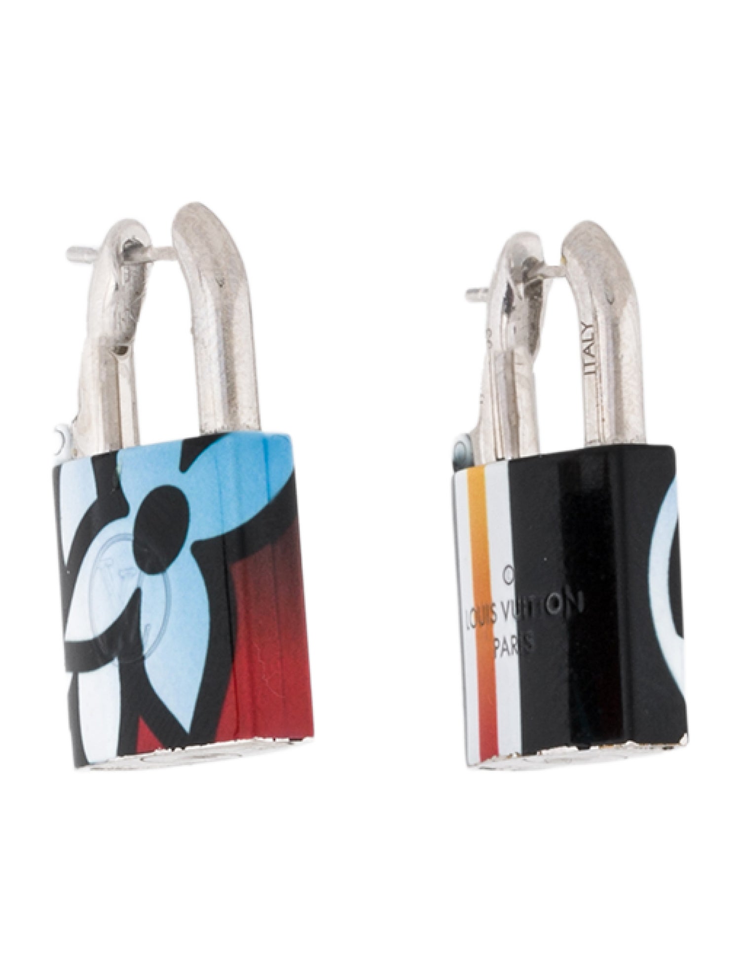 Louis Vuitton Lock Me Speedy Earrings