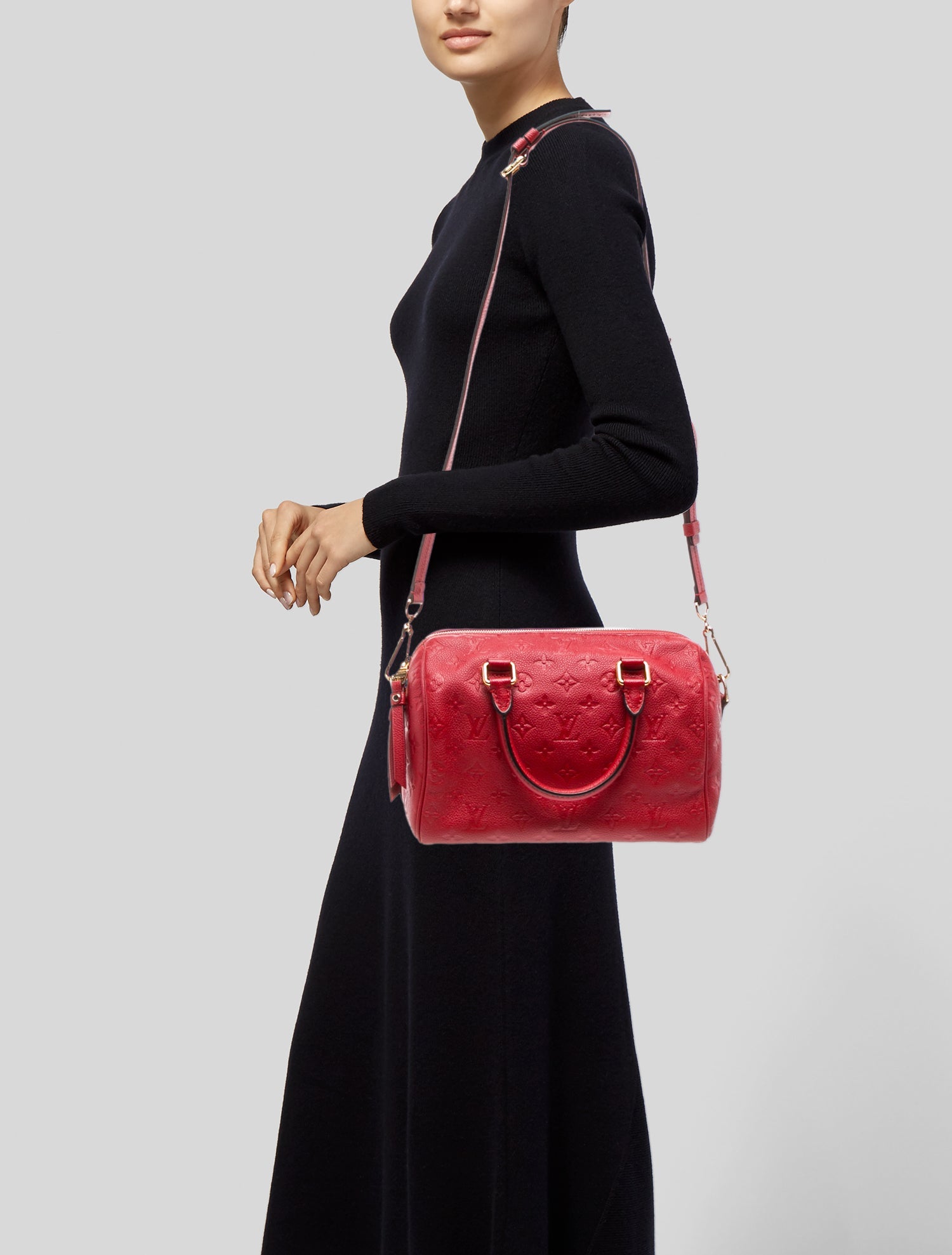 Louis Vuitton Monogram Speedy Bandouliere 25