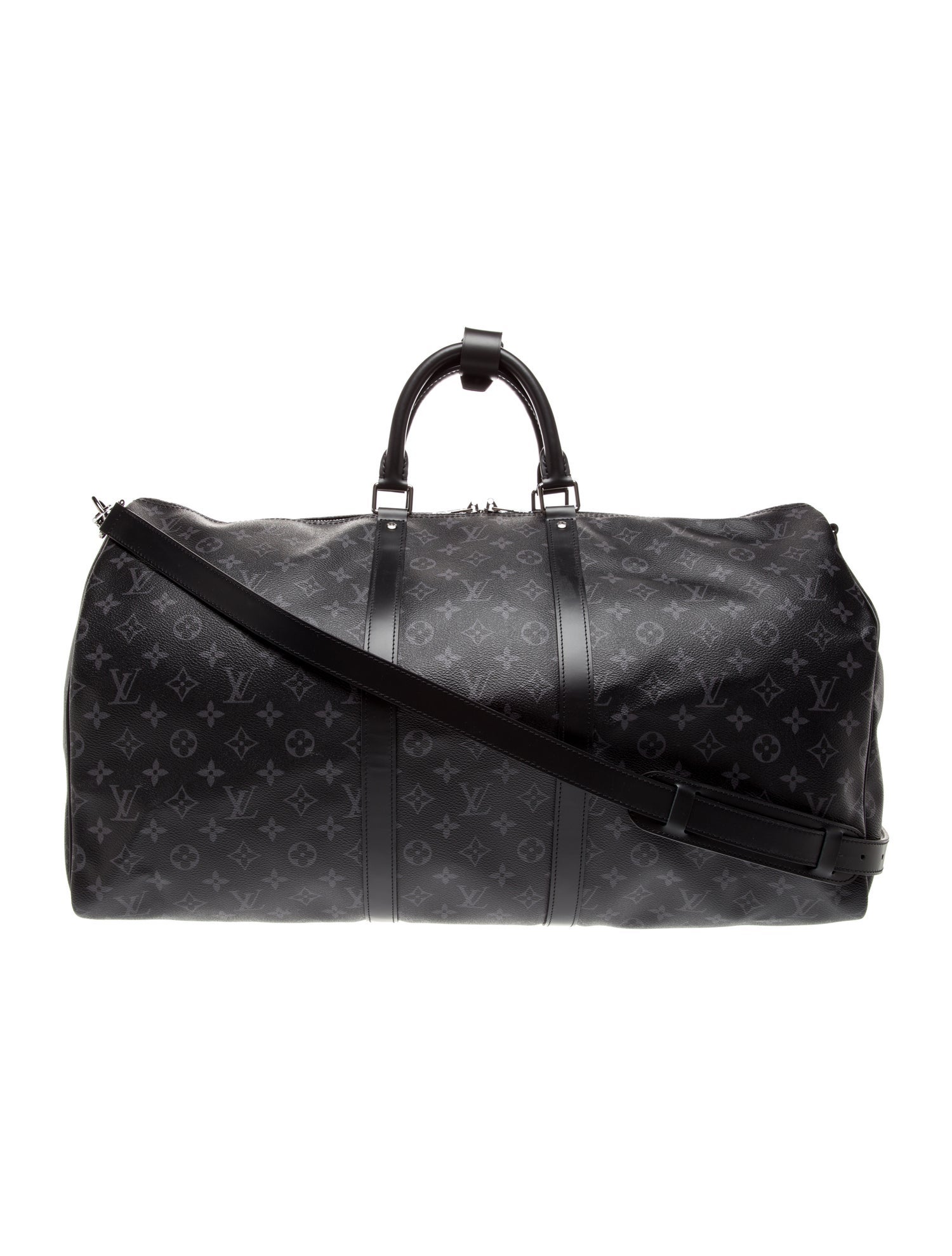 Louis Vuitton LV Monogram Eclipse Keepall Bandoulière 55
