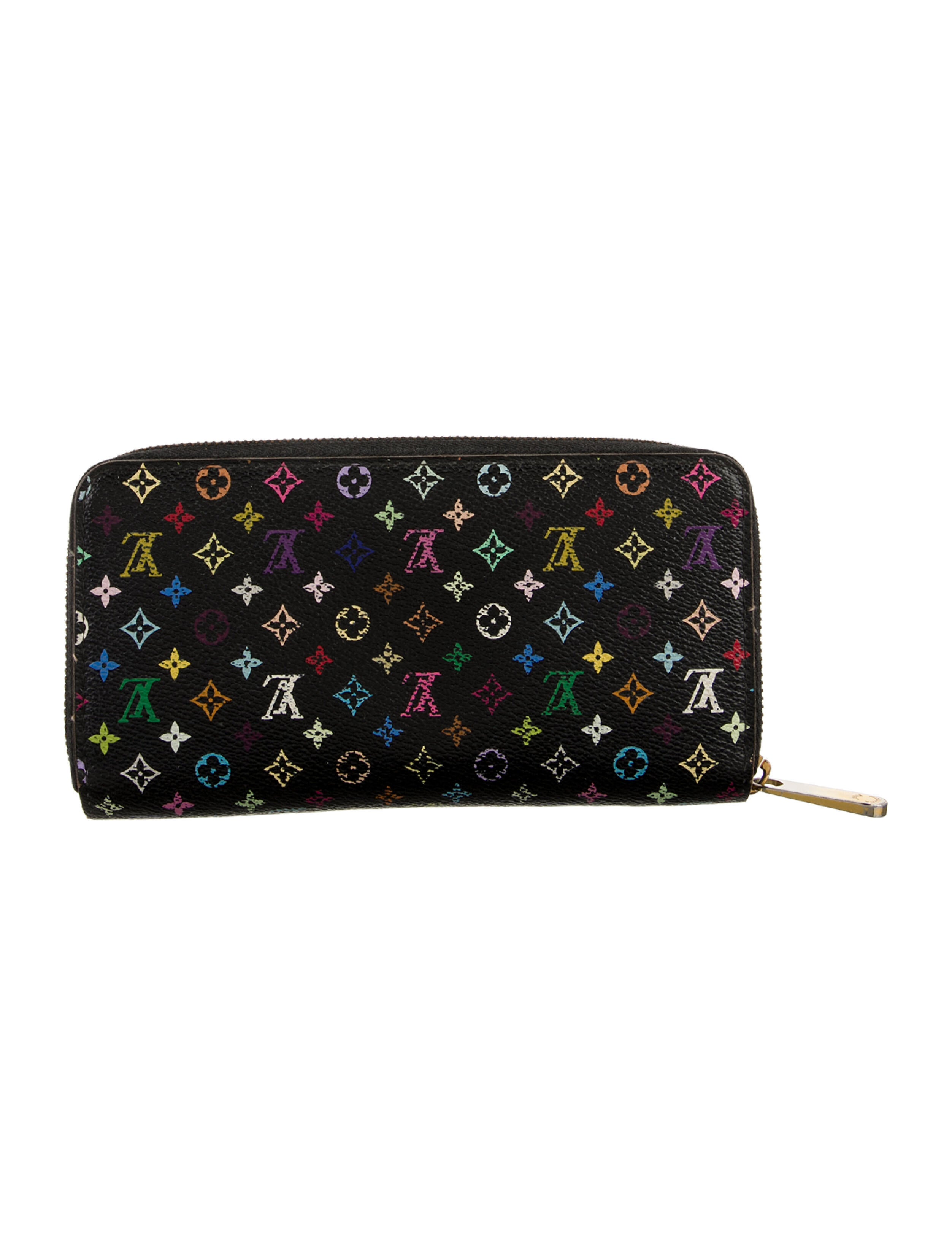 Louis Vuitton Multicolore Monogram Pattern Zippy Wallet