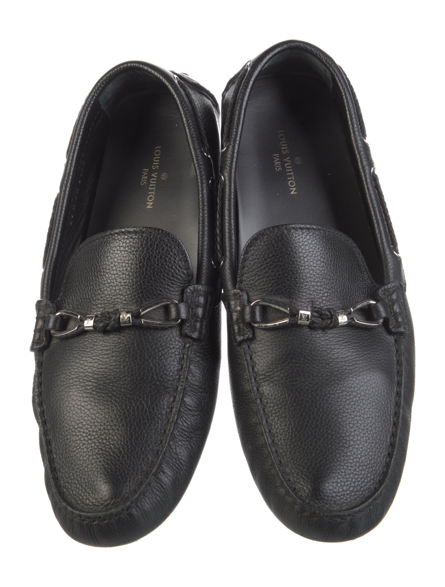 Monogram Eclipse Leather Drivers