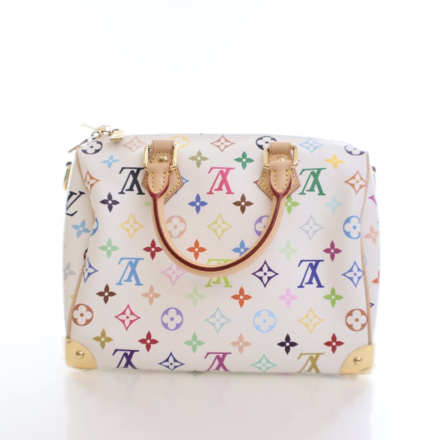 Louis Vuitton Multicolore Monogram x Takashi Murakami Speedy Bandouliere 25
