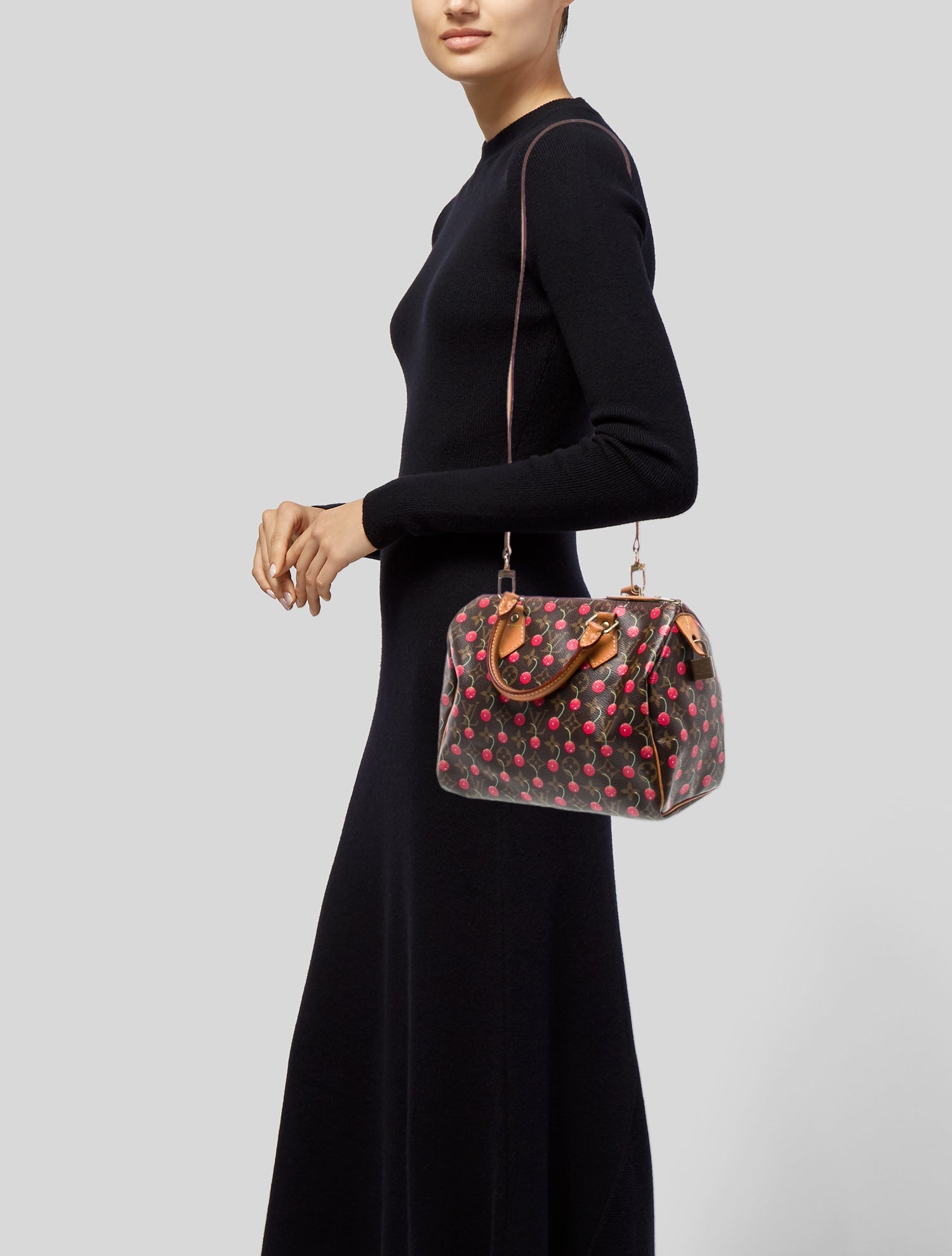 Louis Vuitton LV Monogram Speedy 25 Vintage