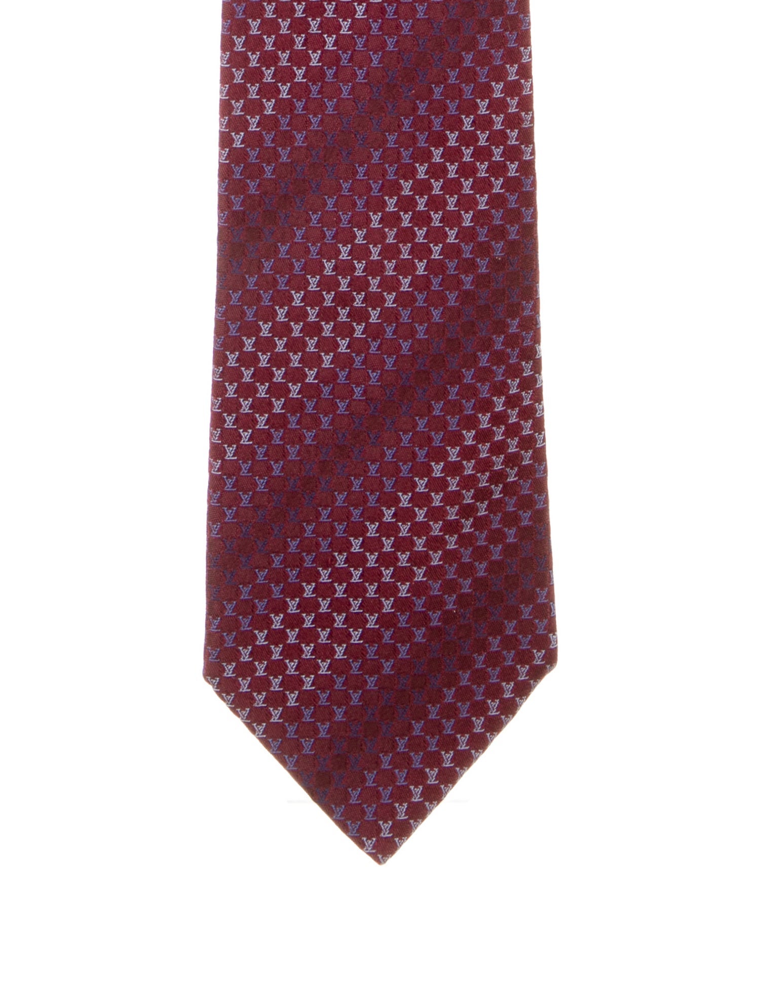 Louis Vuitton Silk Printed Tie