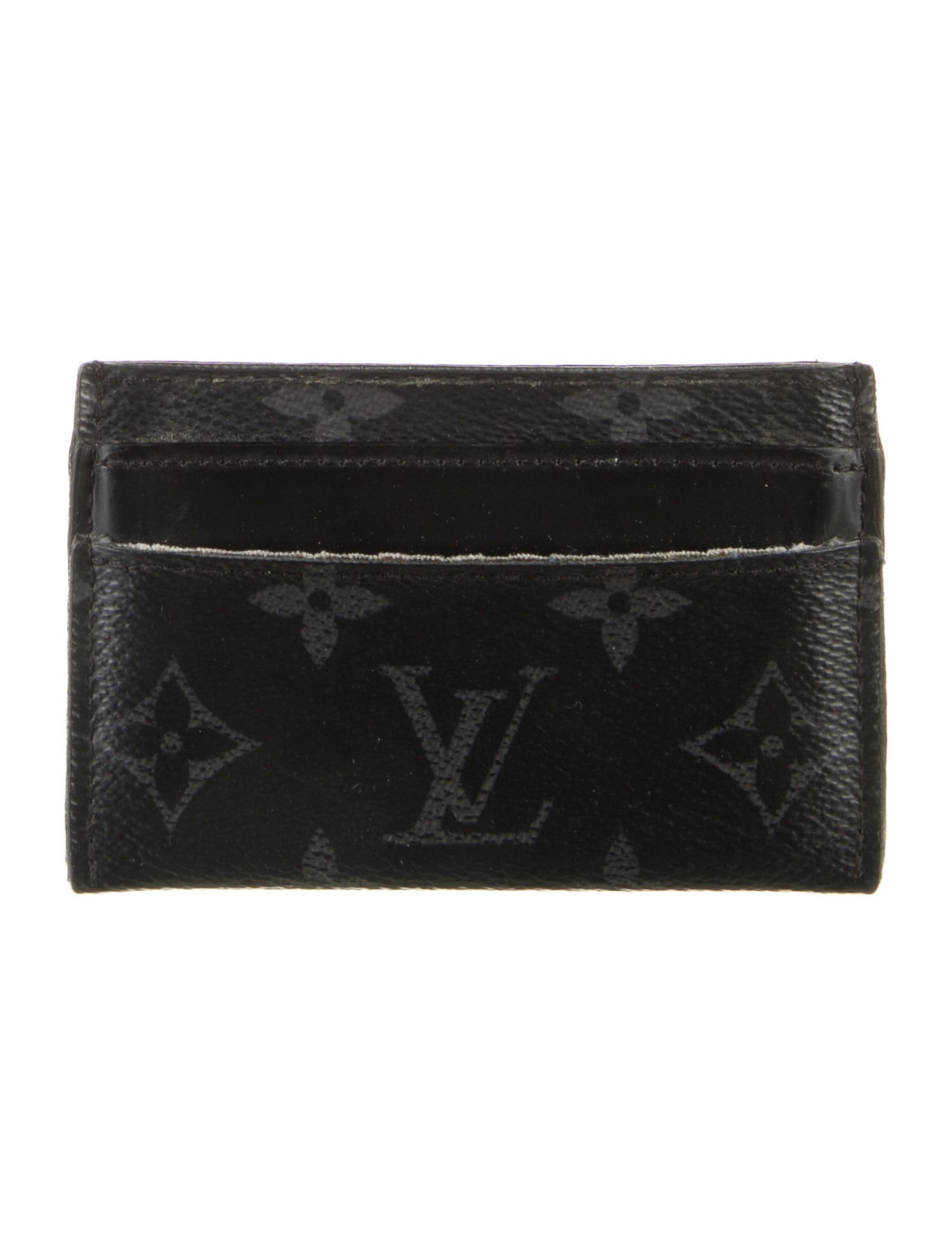 Louis Vuitton Monogram Eclipse Coated Canvas Card Case