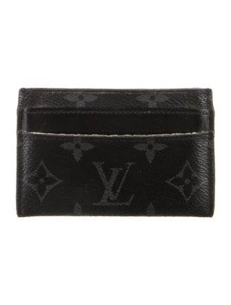 Louis Vuitton Monogram Eclipse Coated Canvas Card Case