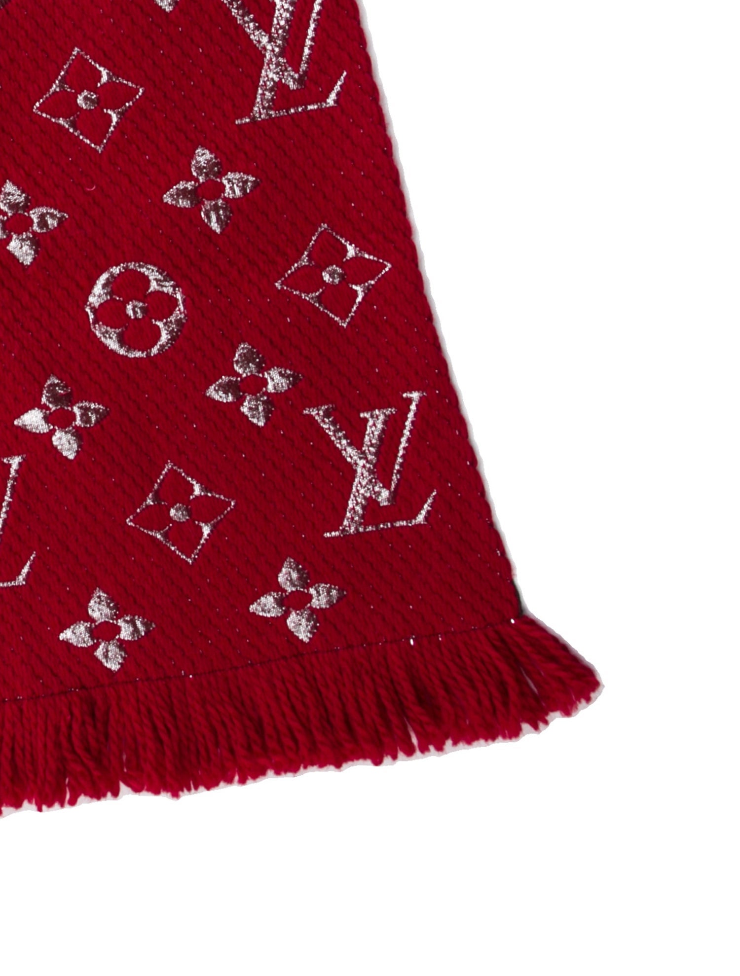 Louis Vuitton Logomania Wool Scarf