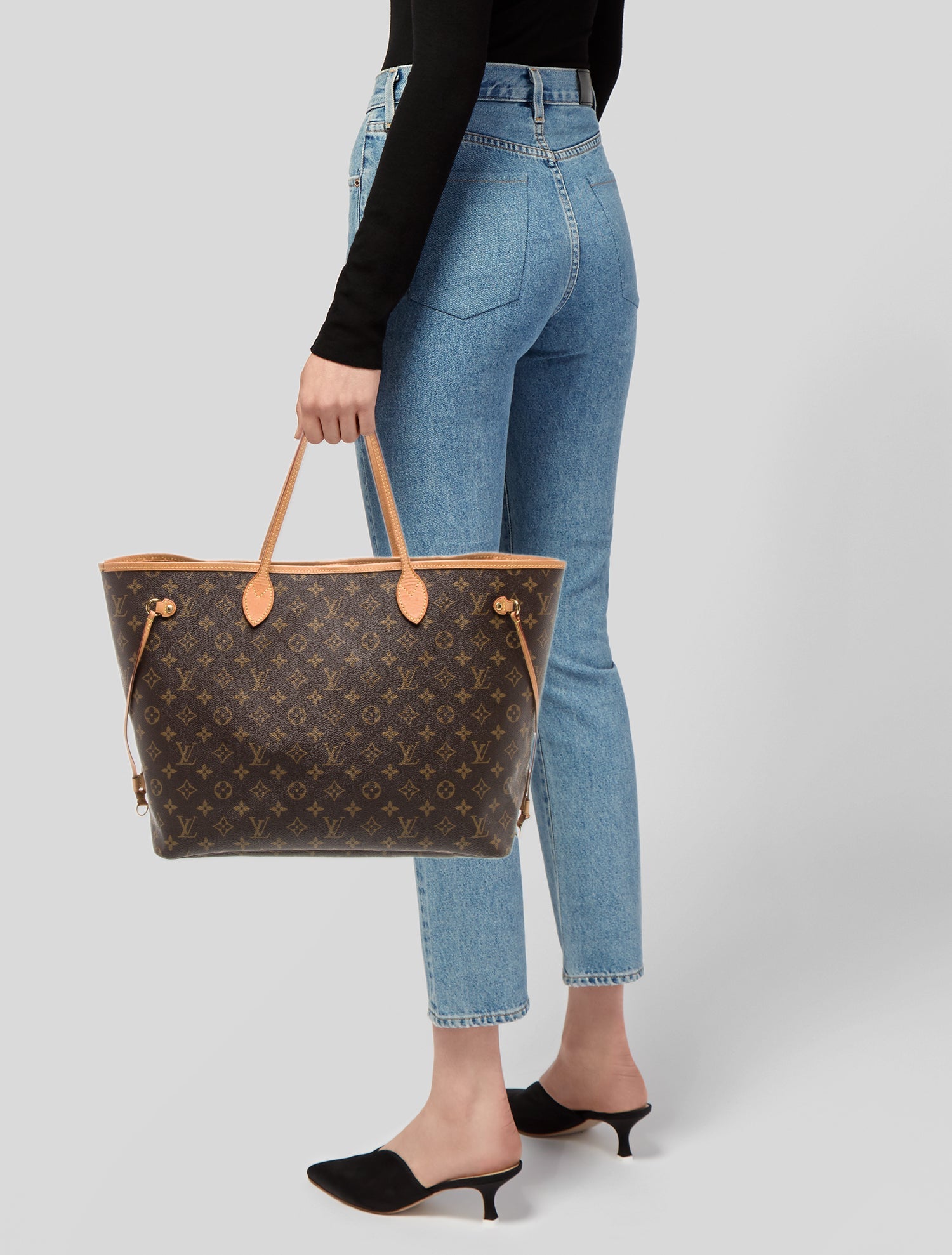 Louis Vuitton LV Monogram Neverfull w/Pouch GM