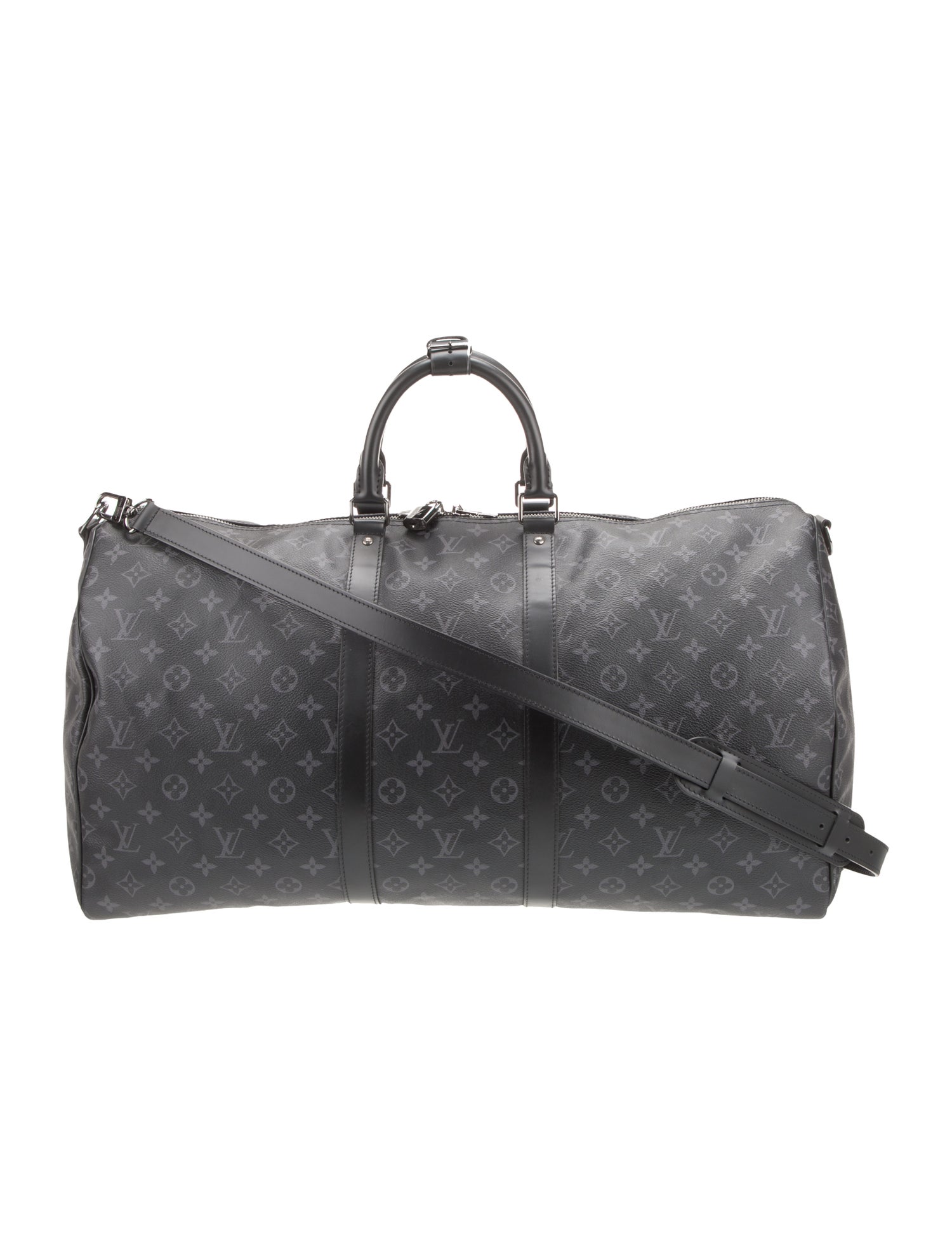 Louis Vuitton Monogram Eclipse Keepall Bandouliere