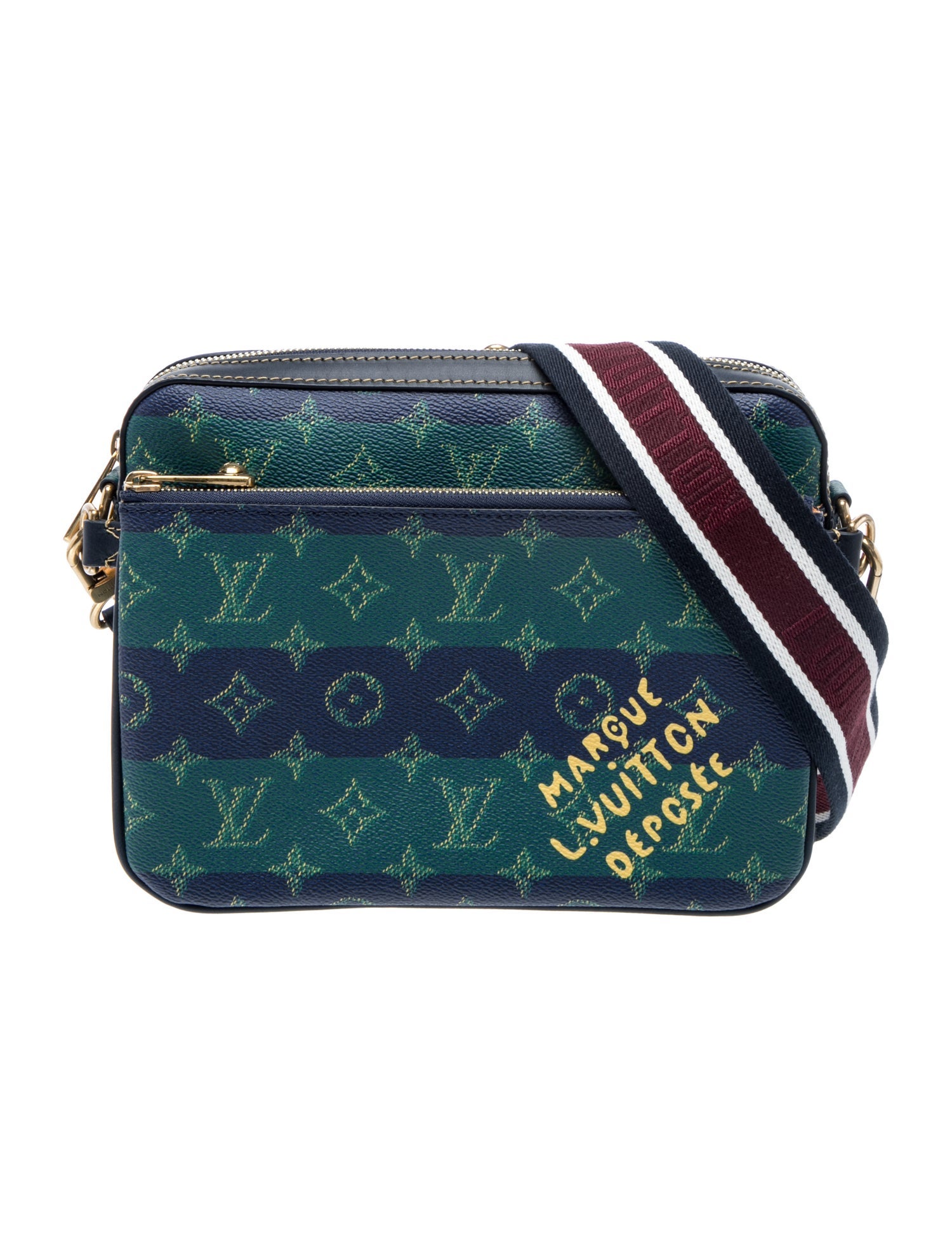 Louis Vuitton LV Monogram Heritage Trio Messenger