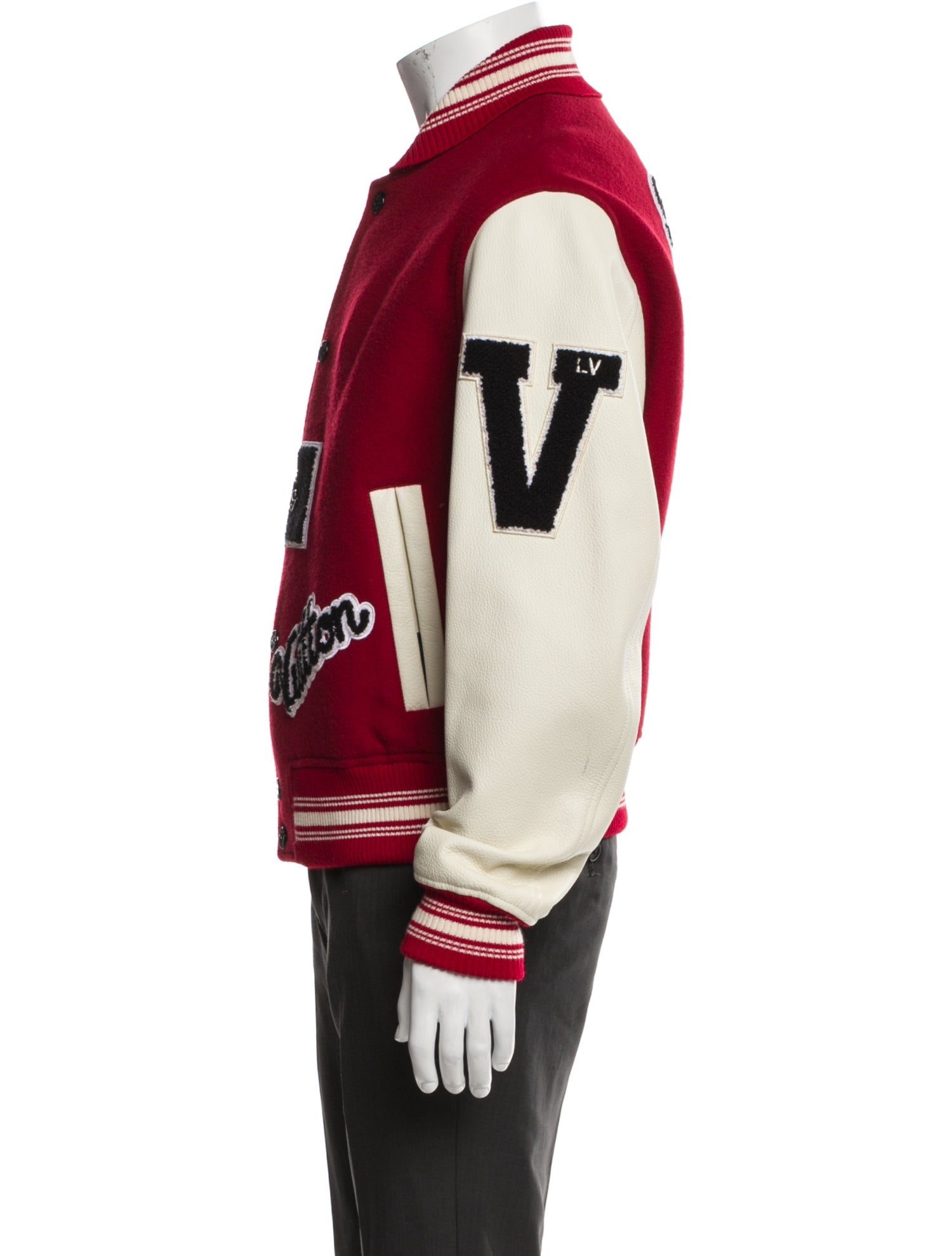Louis Vuitton 2019 Record Club 'Dreaming' Varsity Varsity Jacket