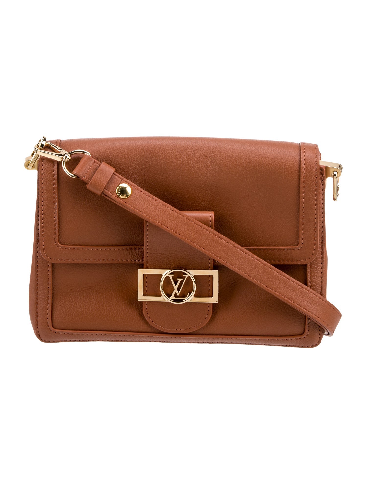 Louis Vuitton Leather Dauphine Soft MM