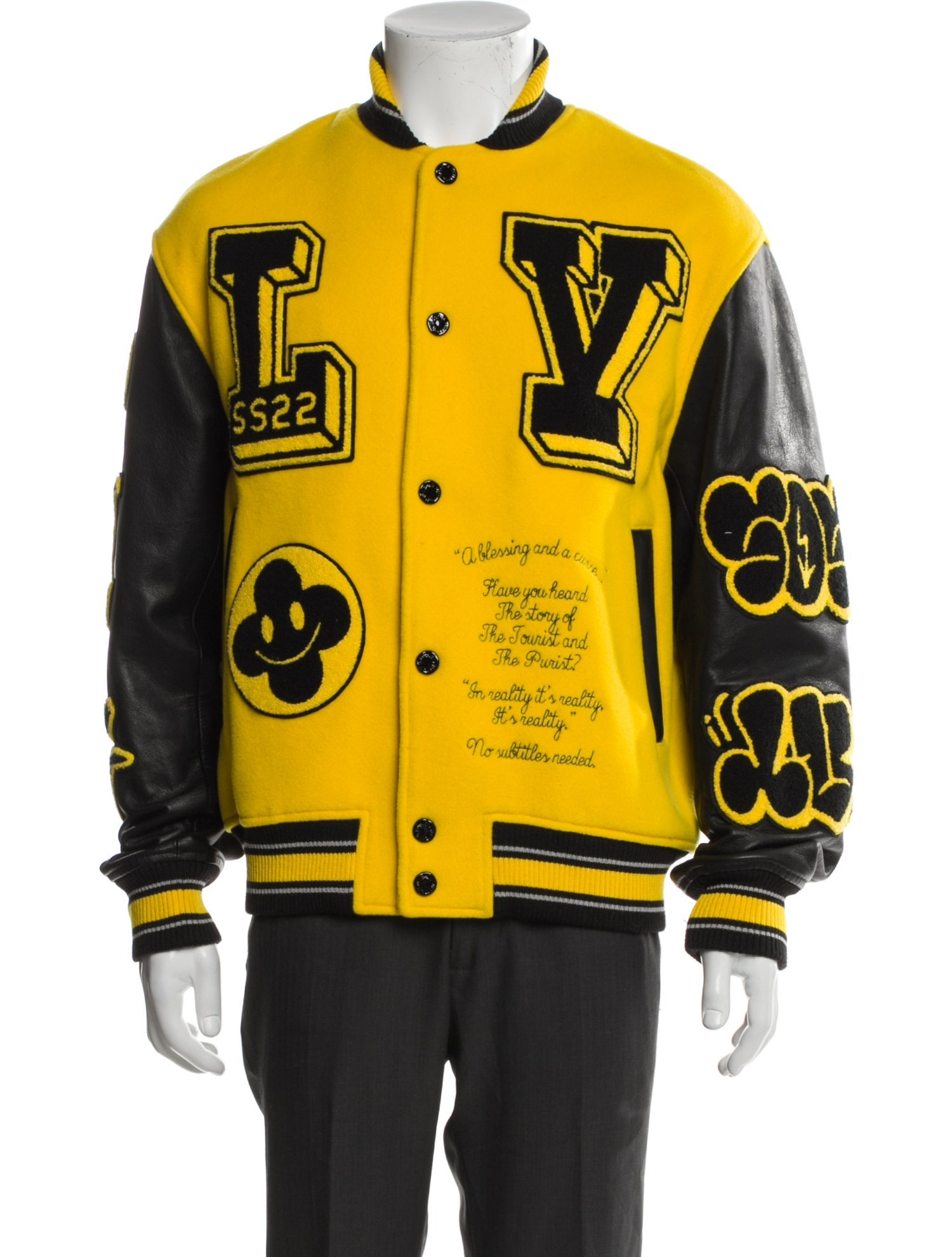 Louis Vuitton 2022 Wool Bomber Jacket