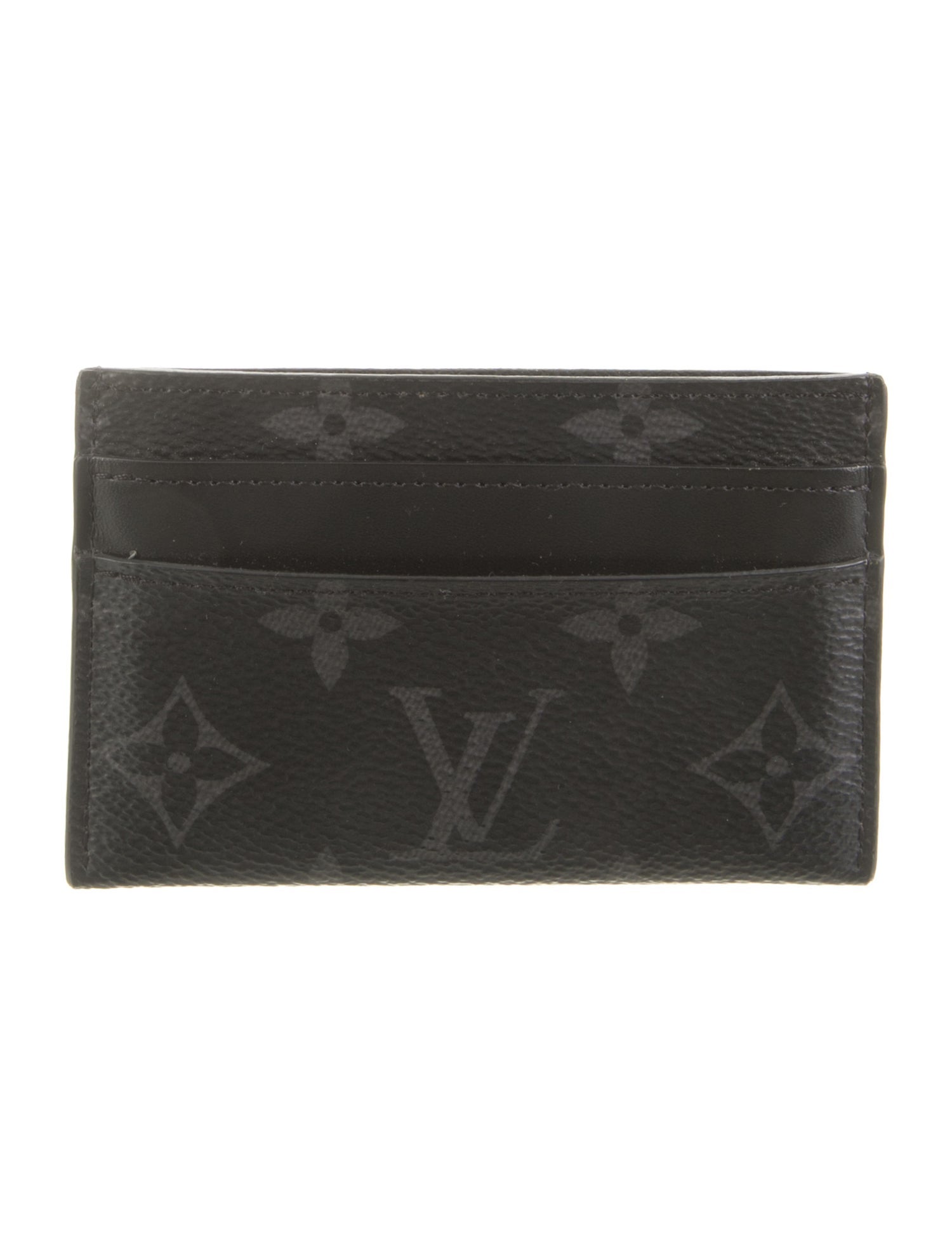 Louis Vuitton Monogram Eclipse Coated Canvas Card Case