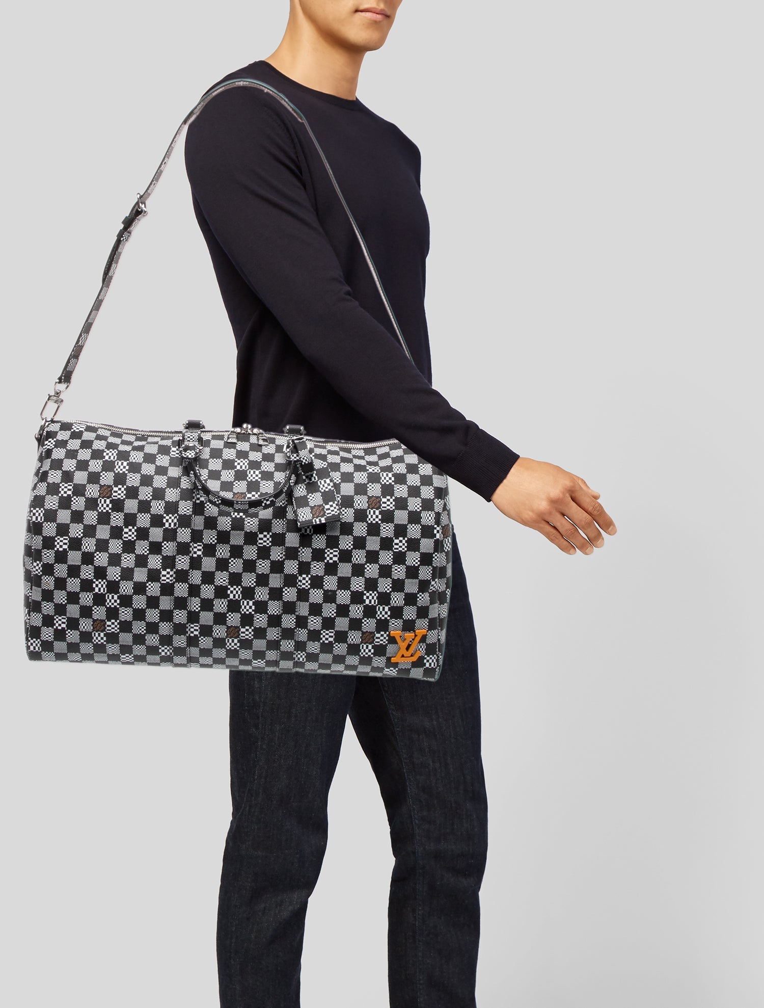 Louis Vuitton Signature Keepall Bandouliere 50