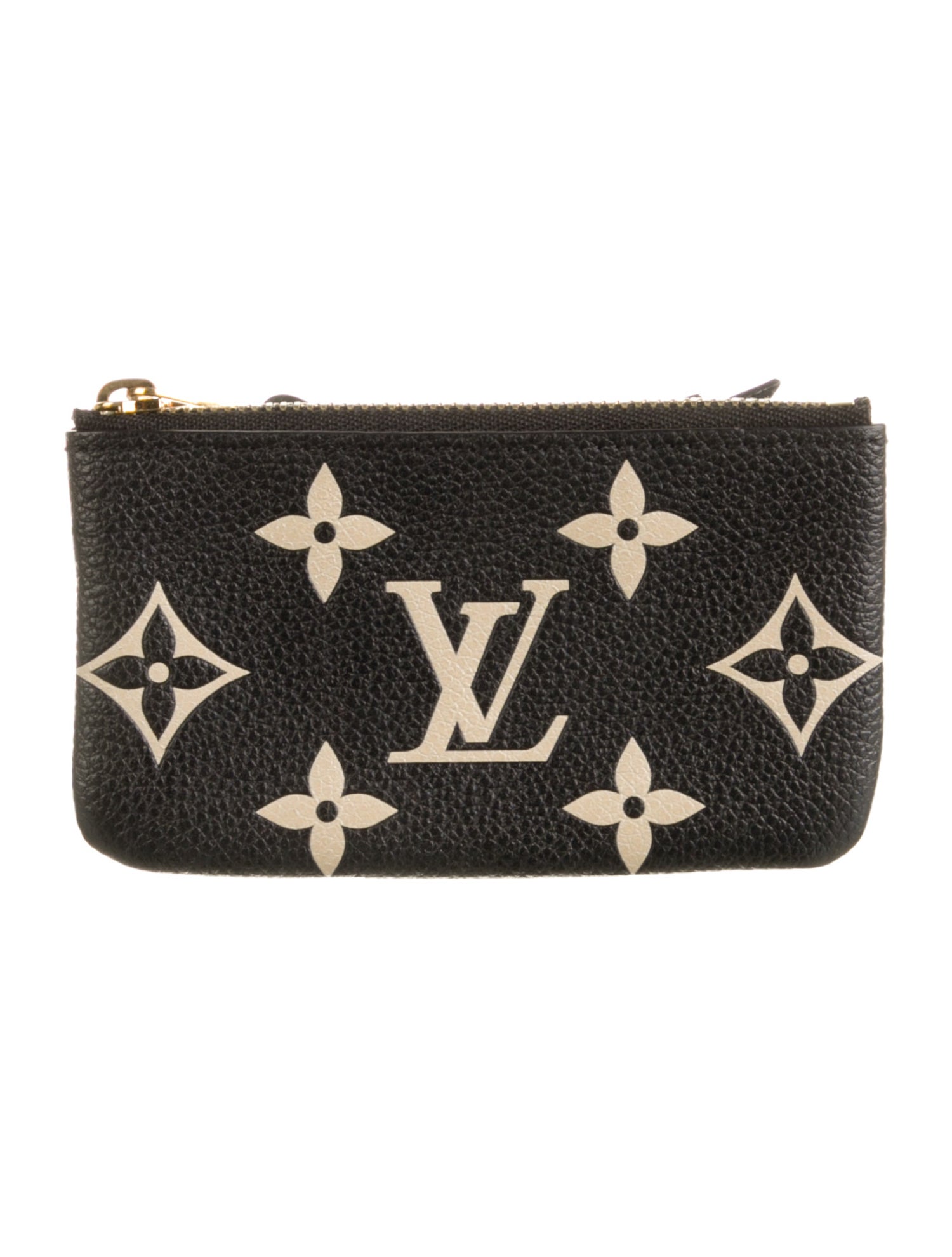 Monogram Pattern Empreinte Leather Pouch