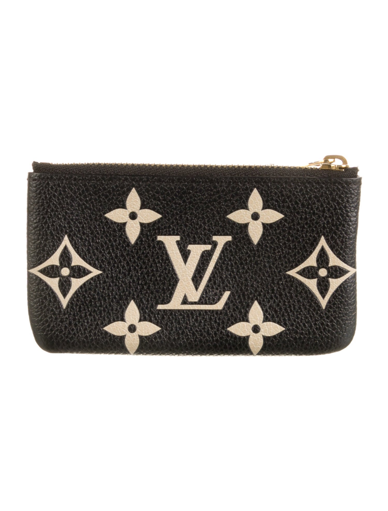 Monogram Pattern Empreinte Leather Pouch