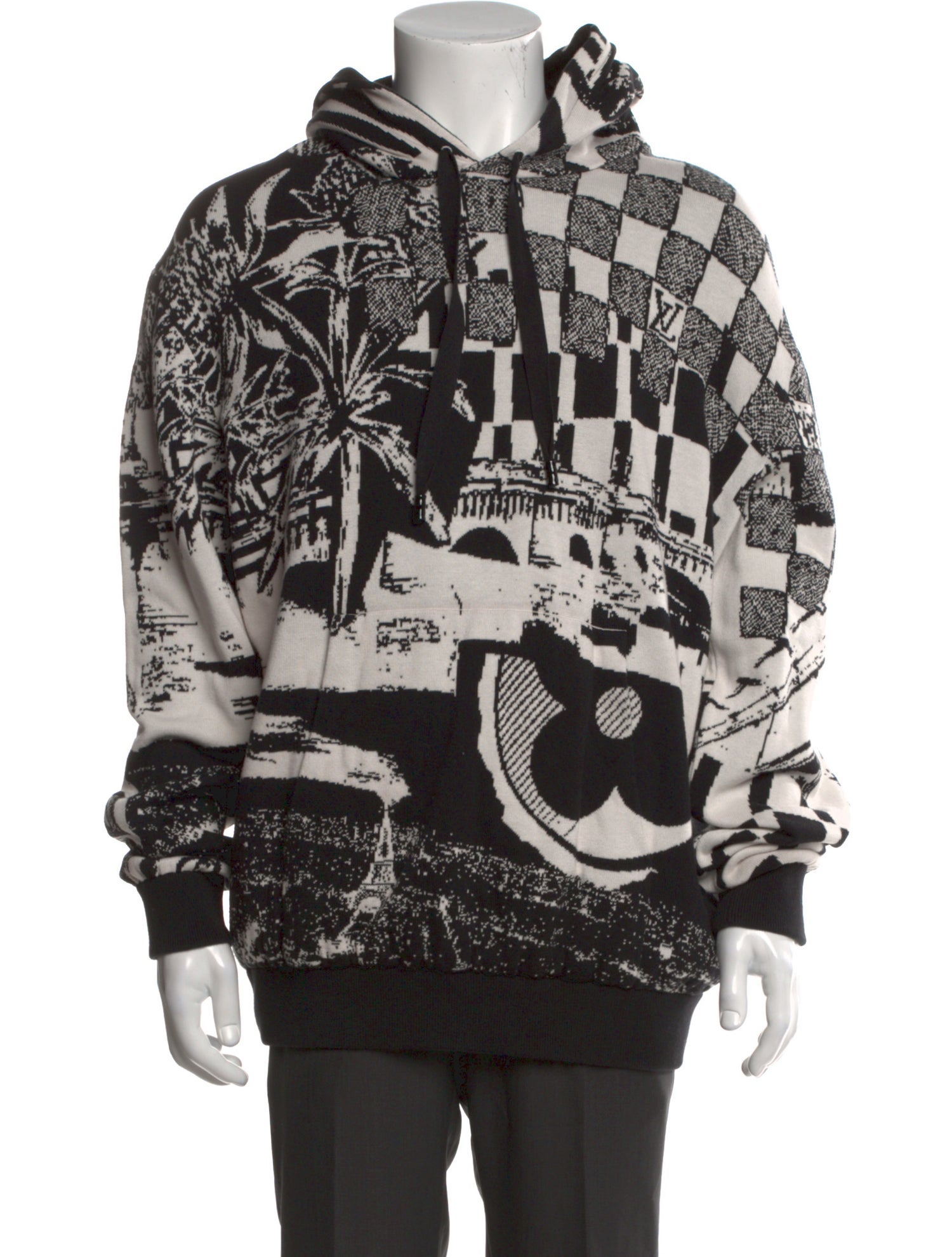 Louis Vuitton 2023 Parisian Collage Hoodie