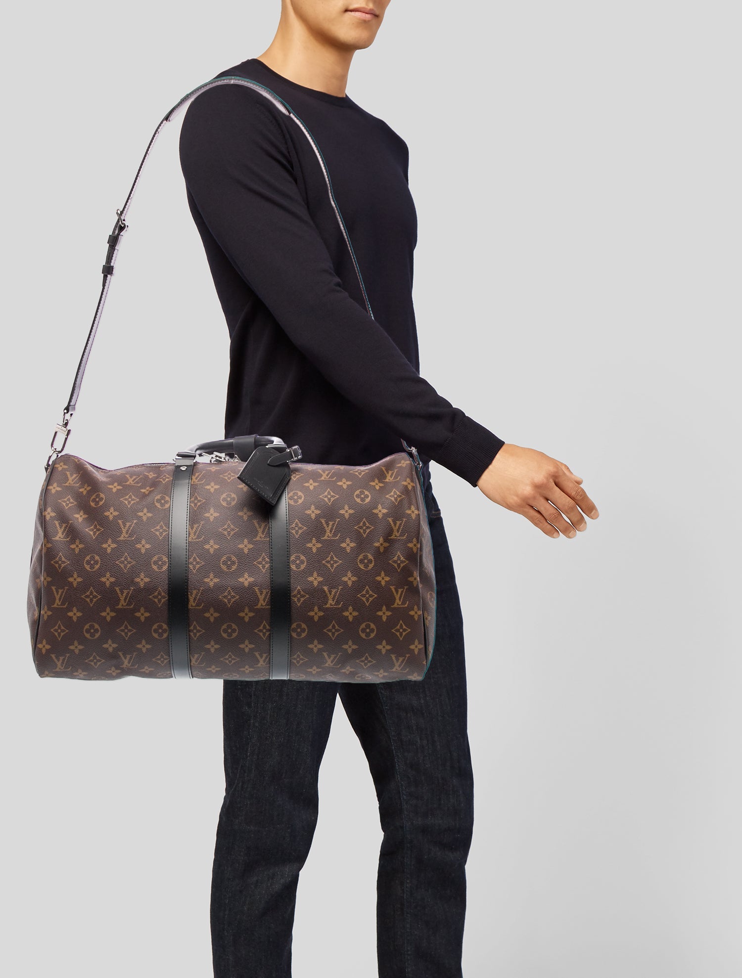 Louis Vuitton LV Monogram Keepall Bandouliere 45