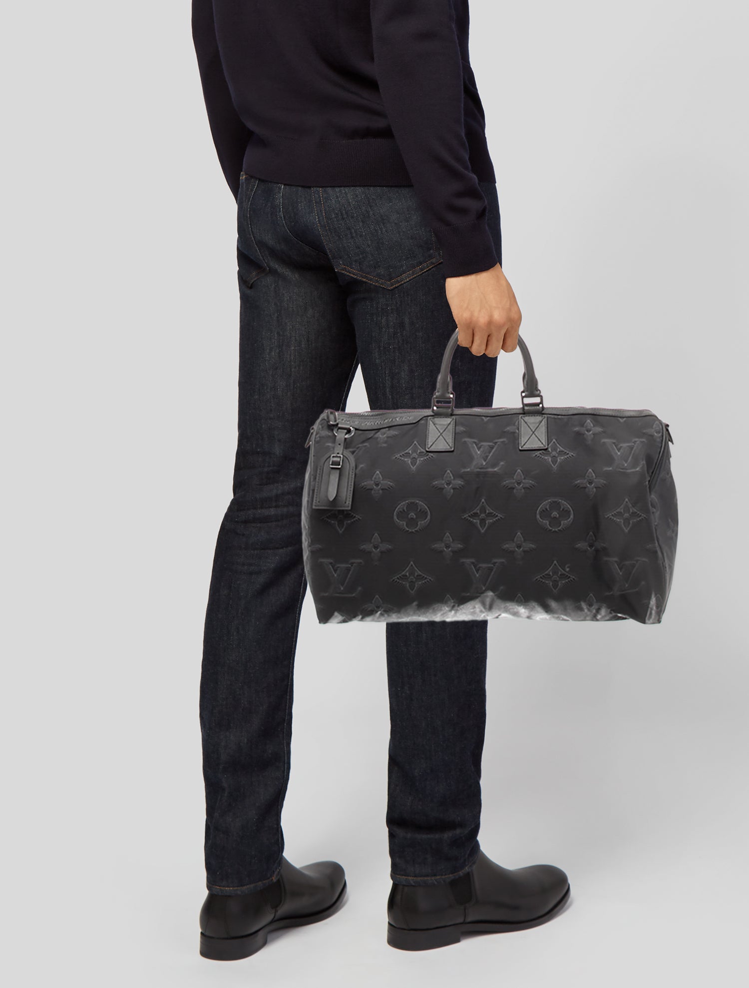 Louis Vuitton Monogram Giant Keepall Bandouliere 50