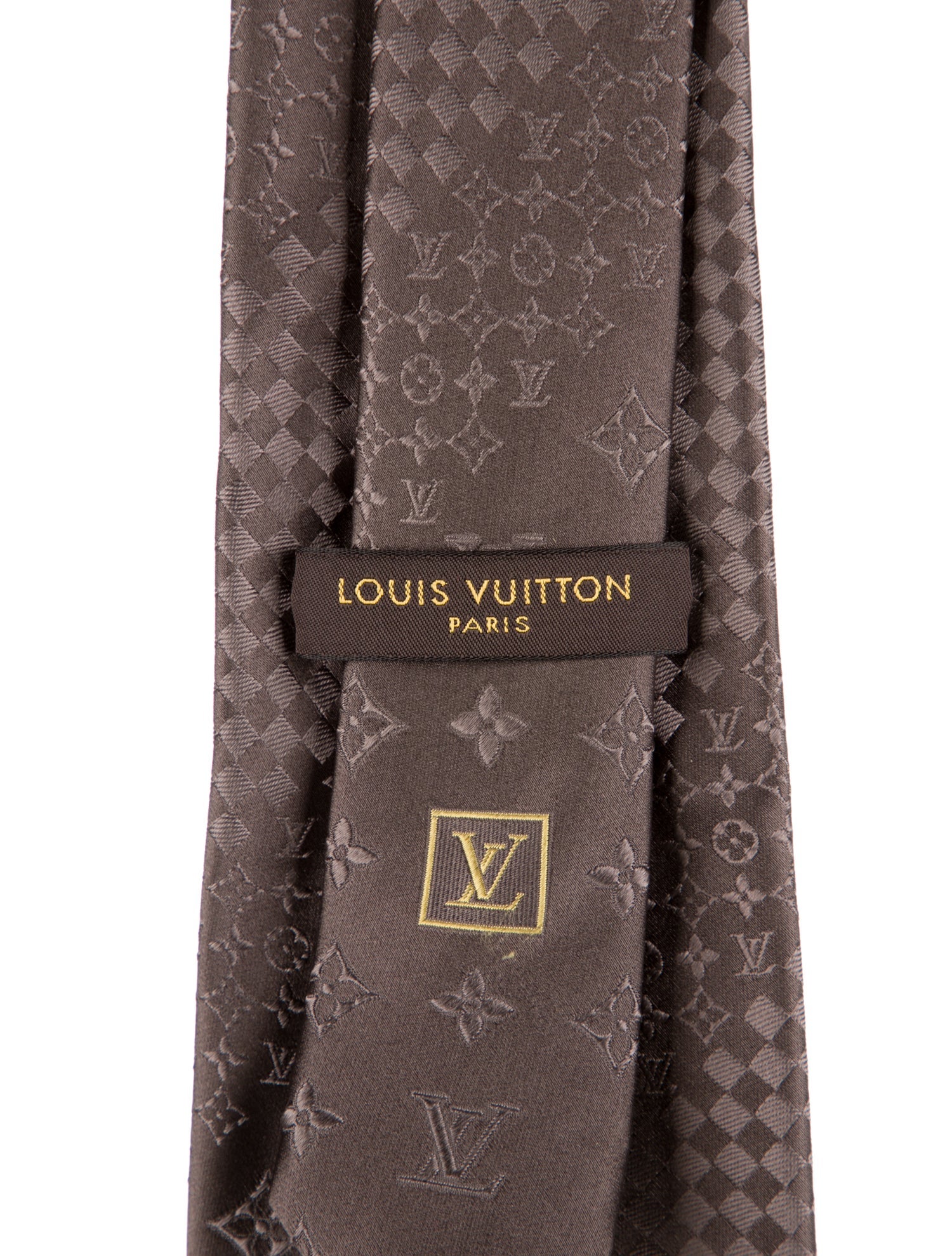 Louis Vuitton Silk Printed Tie