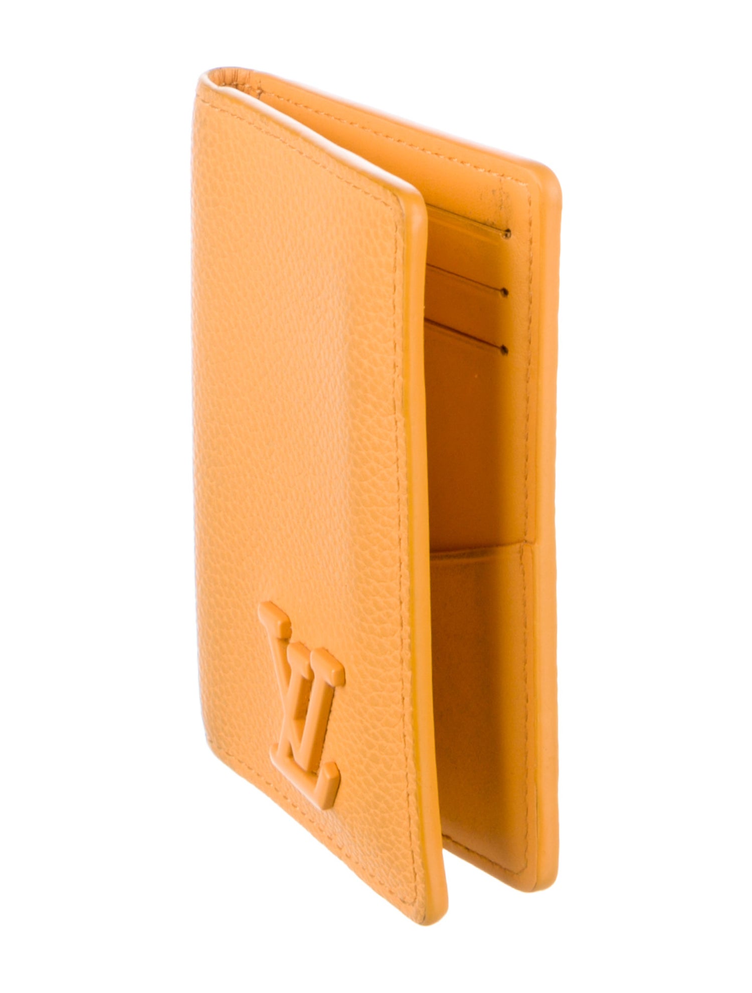 Louis Vuitton Signature Logo Leather Wallet